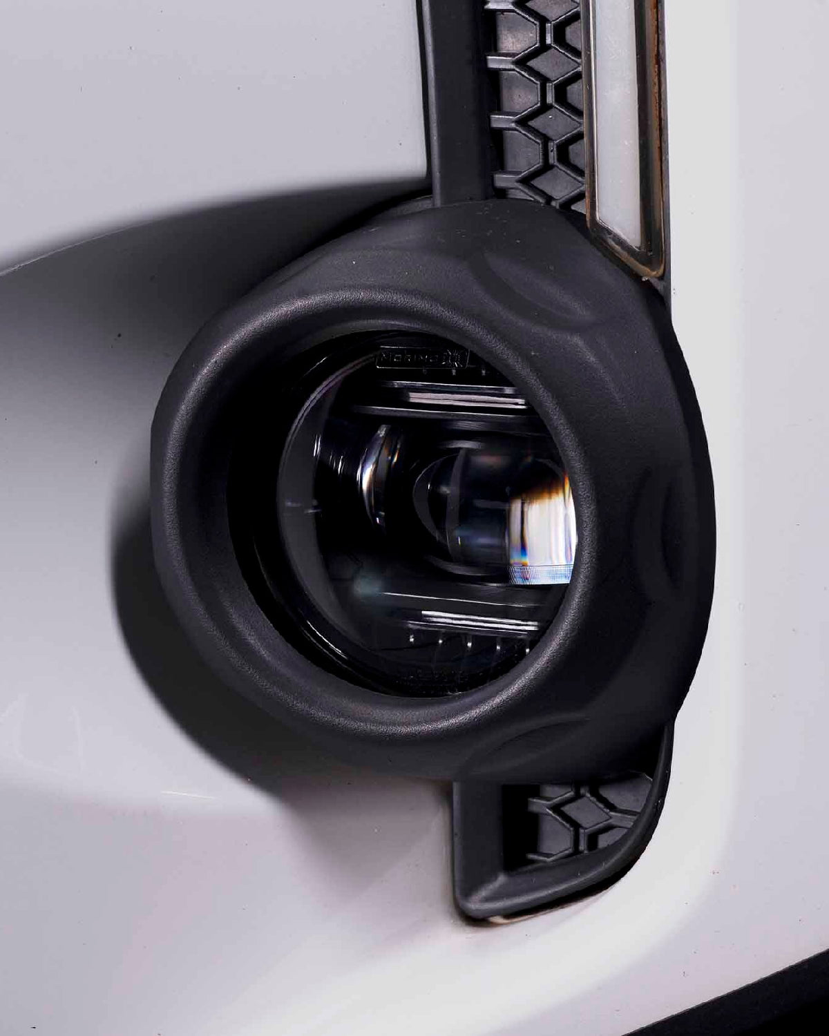 Morimoto XB Evo+ Type T Switchback LED Fog Lights with SAE Fog Beam Pattern, White/Yellow Output, and Clear Lens for 5th-Gen 4Runner (2010–2024) - Pair