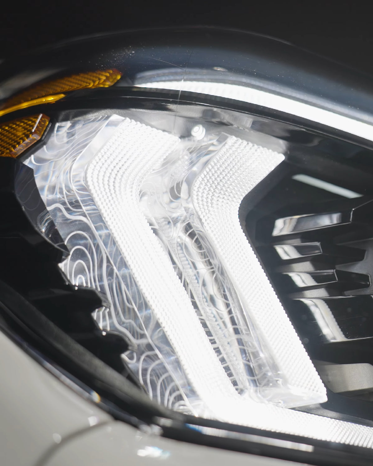 Morimoto XB Evo Sequential LED Projector Headlights with White/Amber DRL for 5th-Gen 4Runner (2014–2024) - Pair