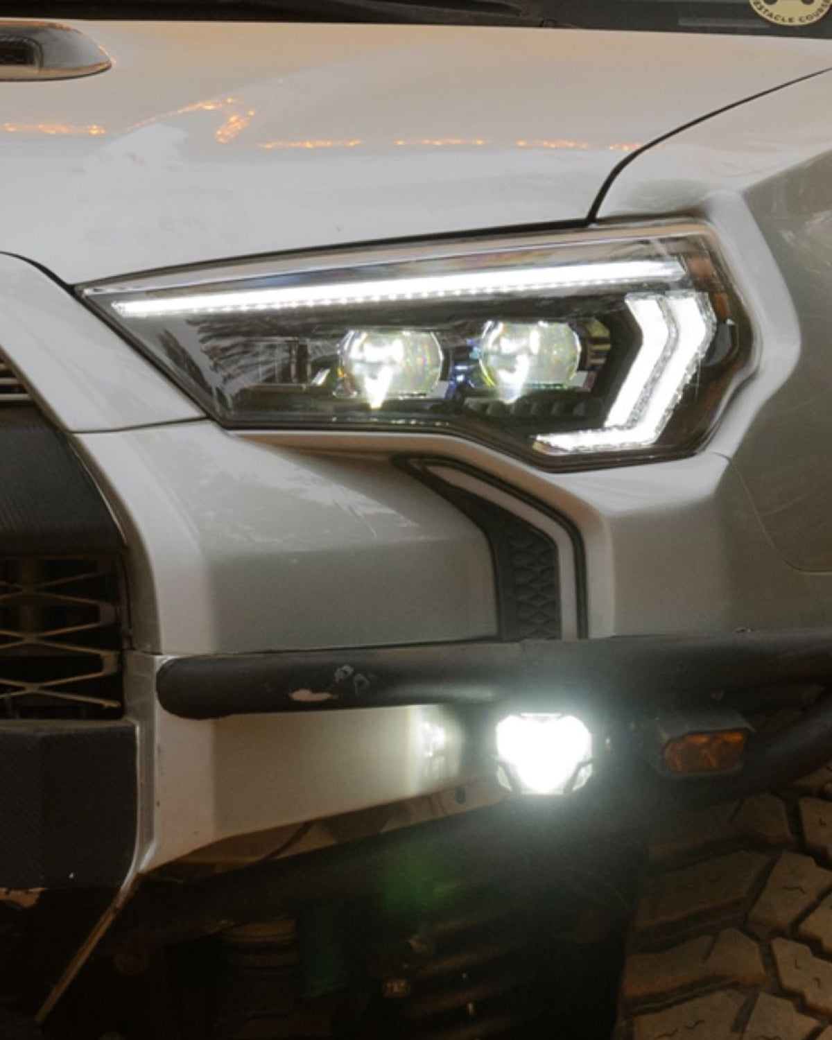 Morimoto XB Hybrid LED Projector Headlights with White DRL for 5th