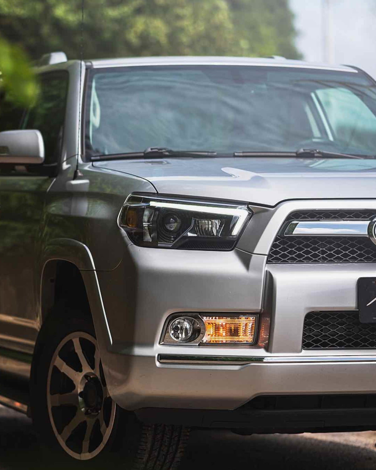 Morimoto XB Hybrid LED Projector Headlights with White DRL for 5th-Gen 4Runner (2010–2013) - Pair