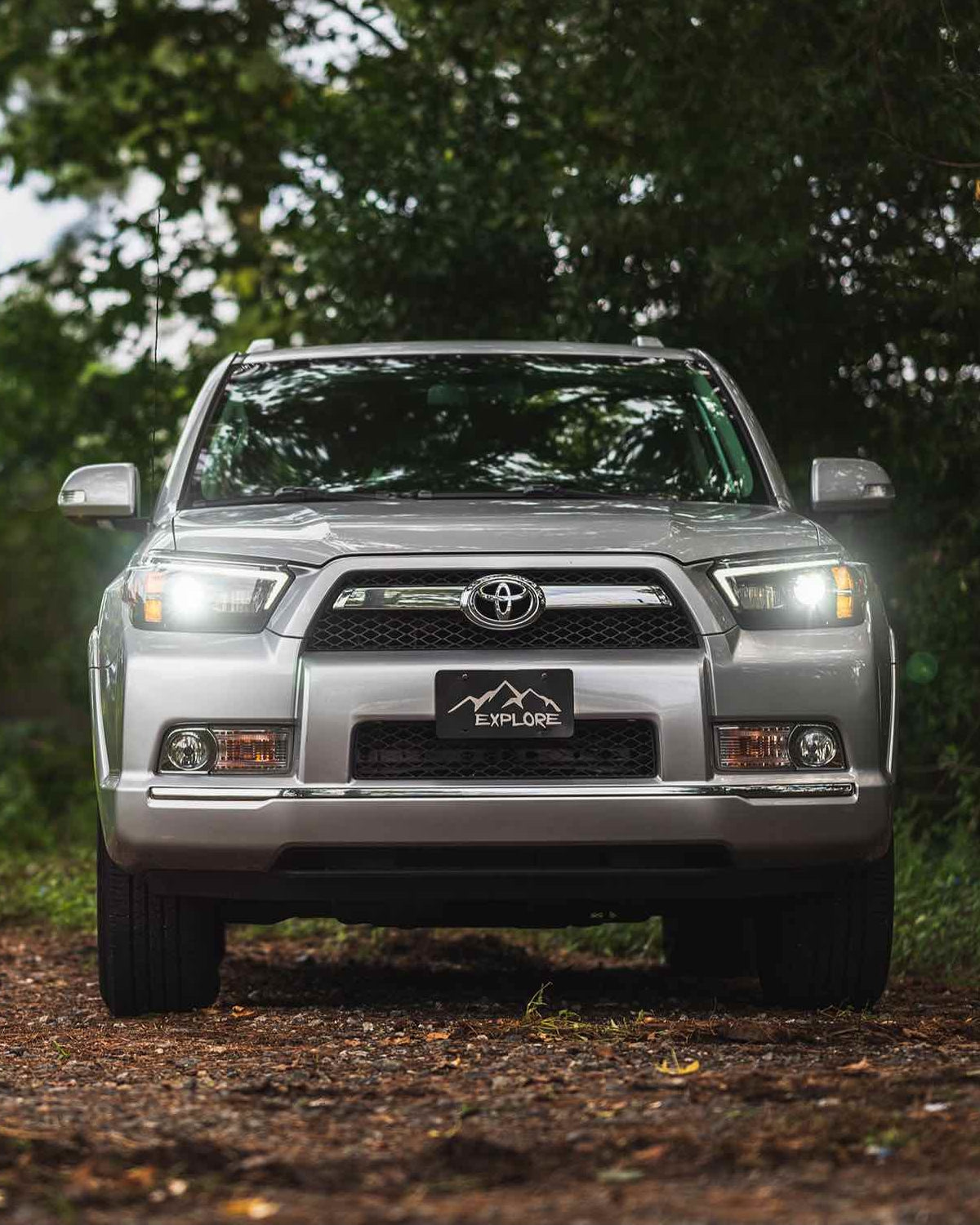Morimoto XB Hybrid LED Projector Headlights with White DRL for 5th-Gen 4Runner (2010–2013) - Pair