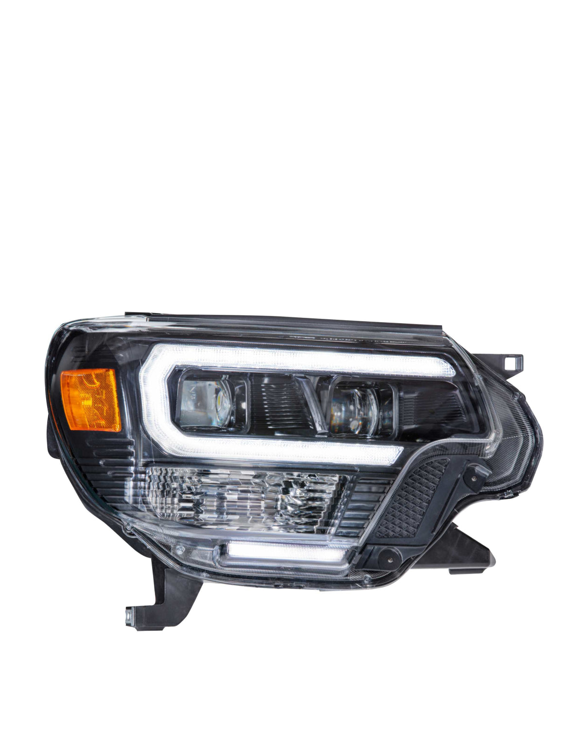 Morimoto XB Hybrid LED Reflector Headlights with White DRL for 2nd-Gen Tacoma (2012–2015) - Pair