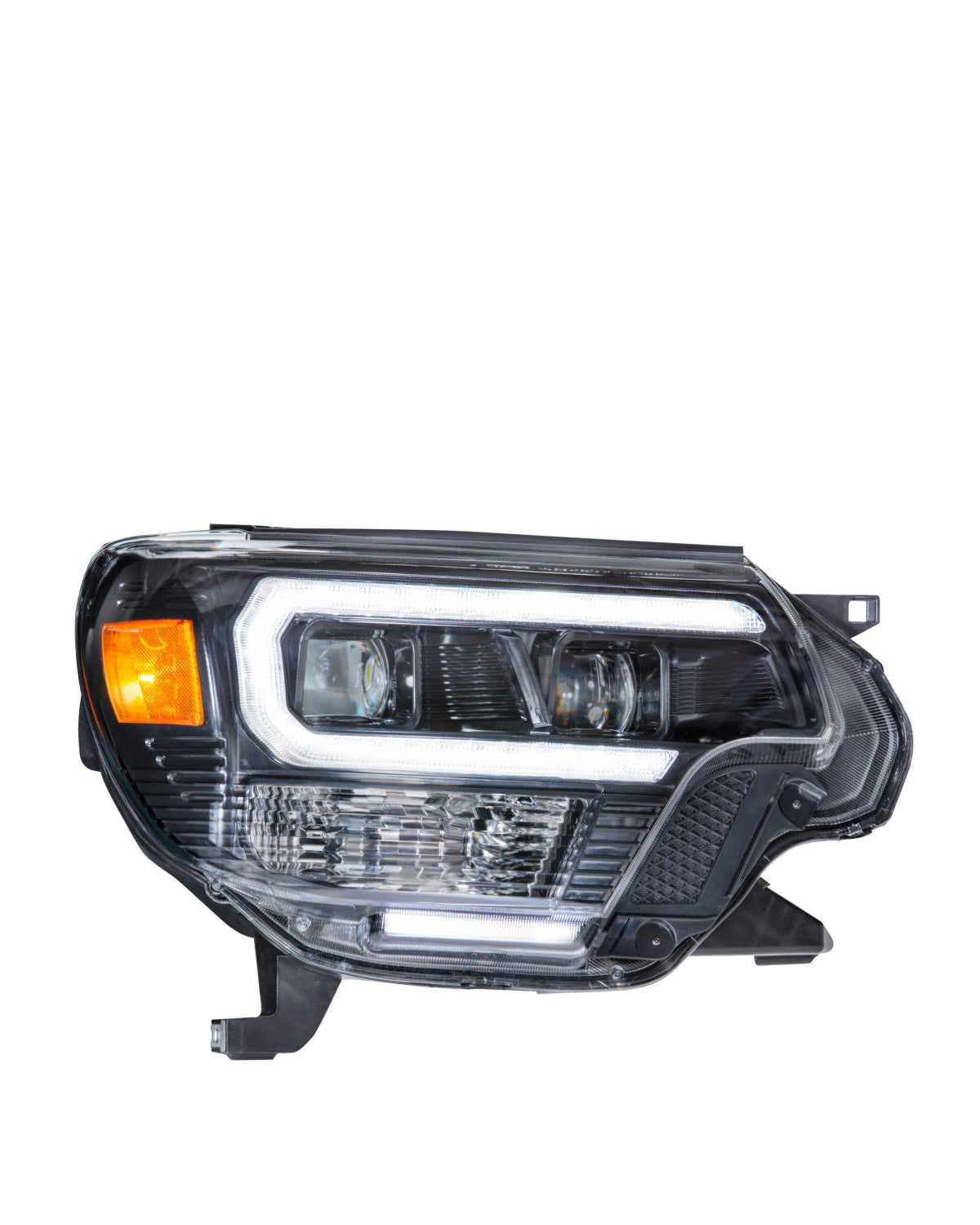 Morimoto XB Hybrid LED Reflector Headlights with White DRL for 2nd-Gen Tacoma (2012–2015) - Pair