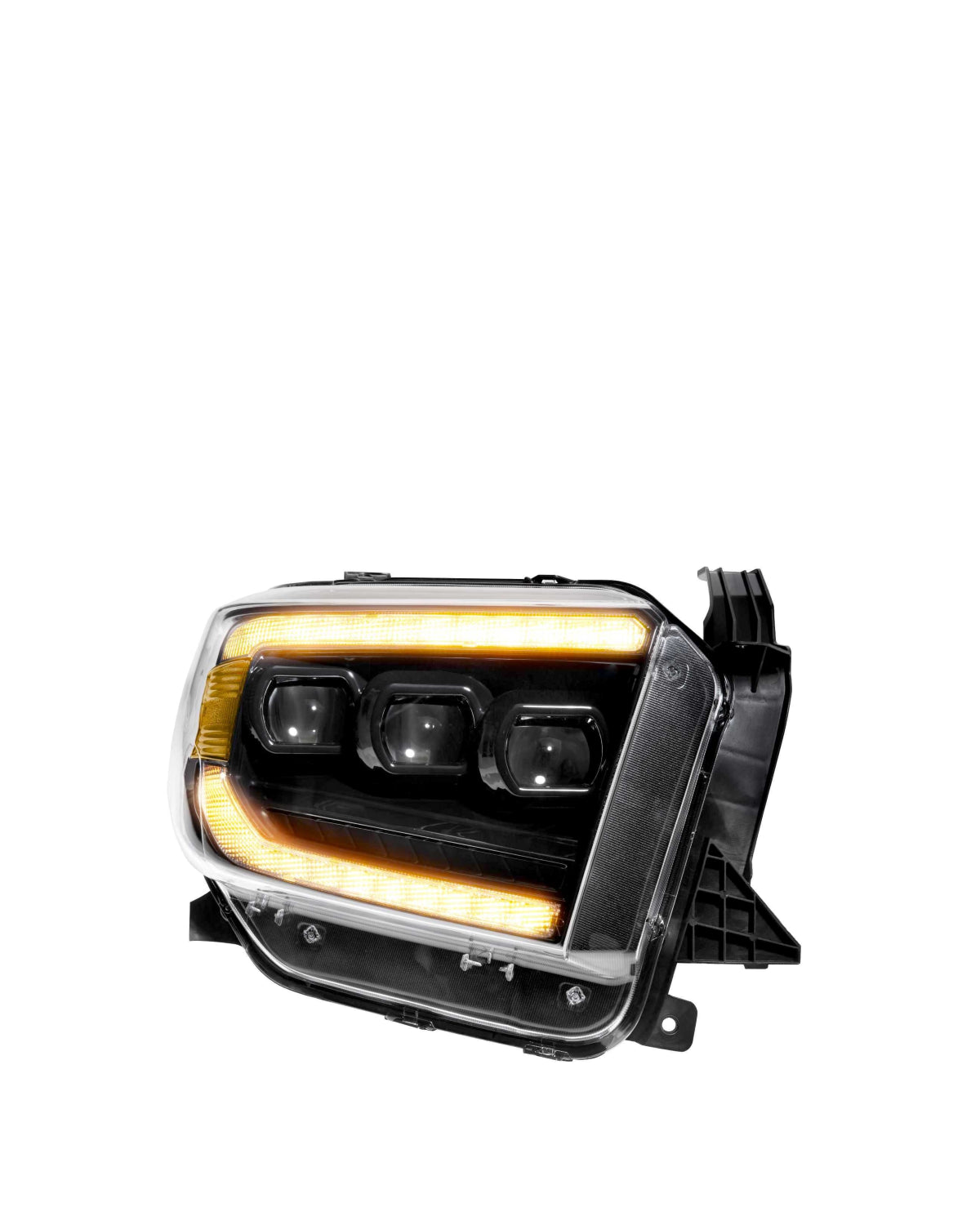 Morimoto XB Sequential LED Projector Headlights with Amber DRL for 2.5-Gen Tundra (2014–2021) - Pair
