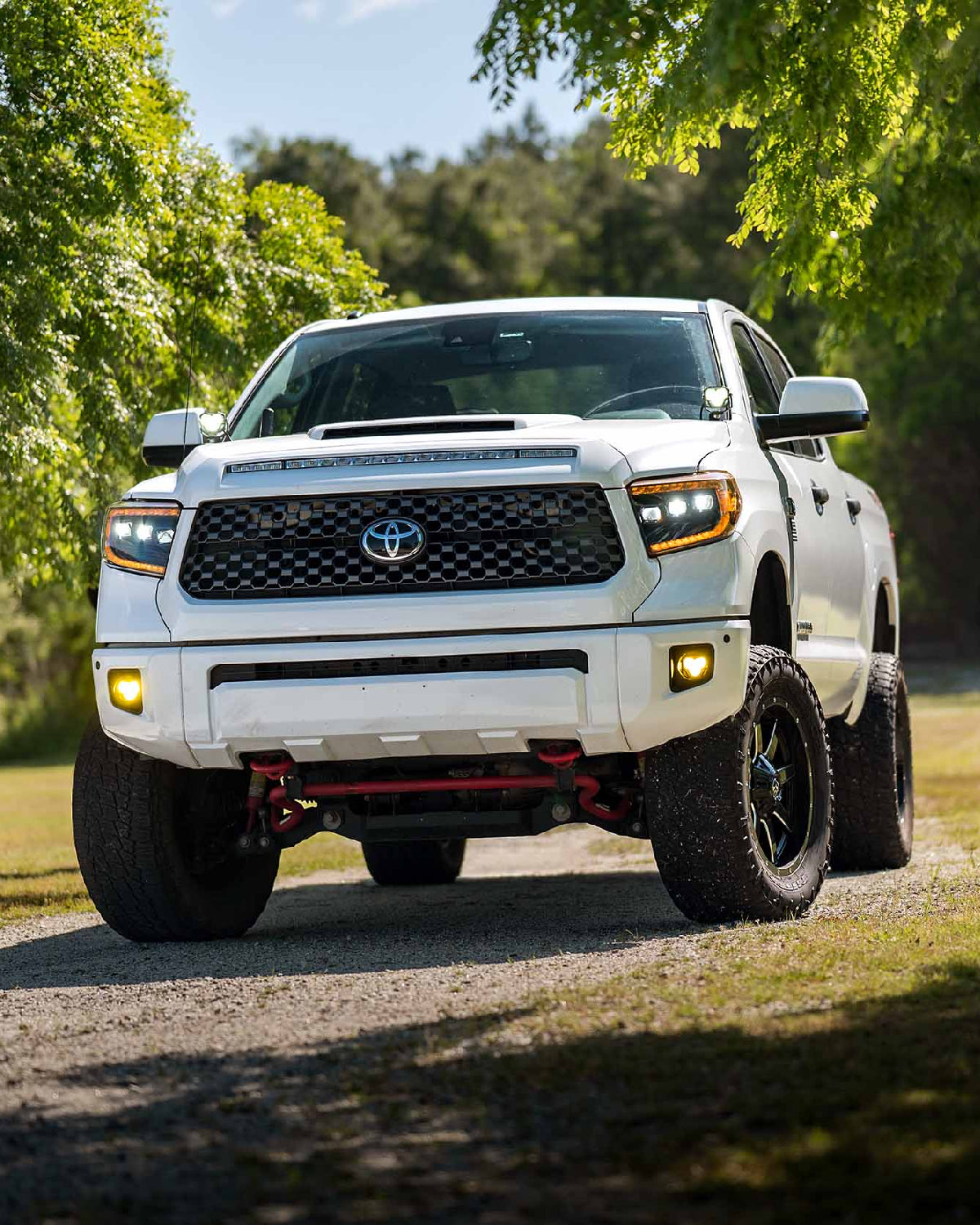 Morimoto XB Sequential LED Projector Headlights with Amber DRL for 2.5-Gen Tundra (2014–2021) - Pair