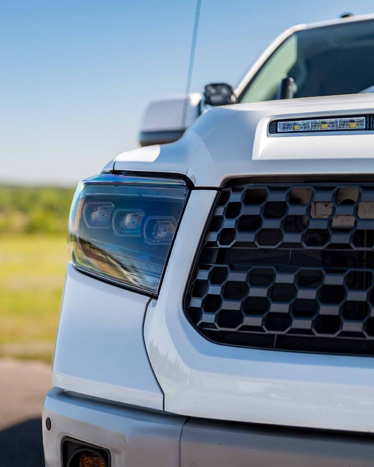 Morimoto XB Sequential LED Projector Headlights with Amber DRL for 2.5-Gen Tundra (2014–2021) - Pair