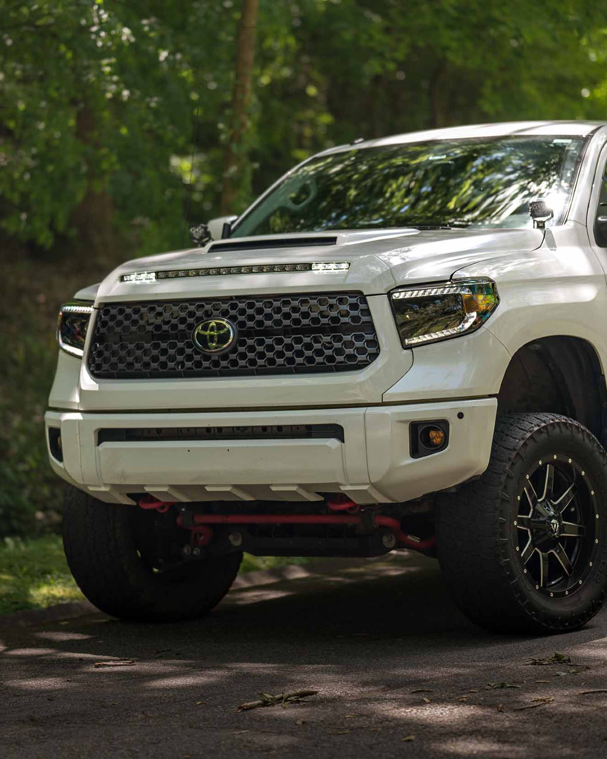 Morimoto XB Sequential LED Projector Headlights with White DRL for 2.5-Gen Tundra (2014–2021) - Pair