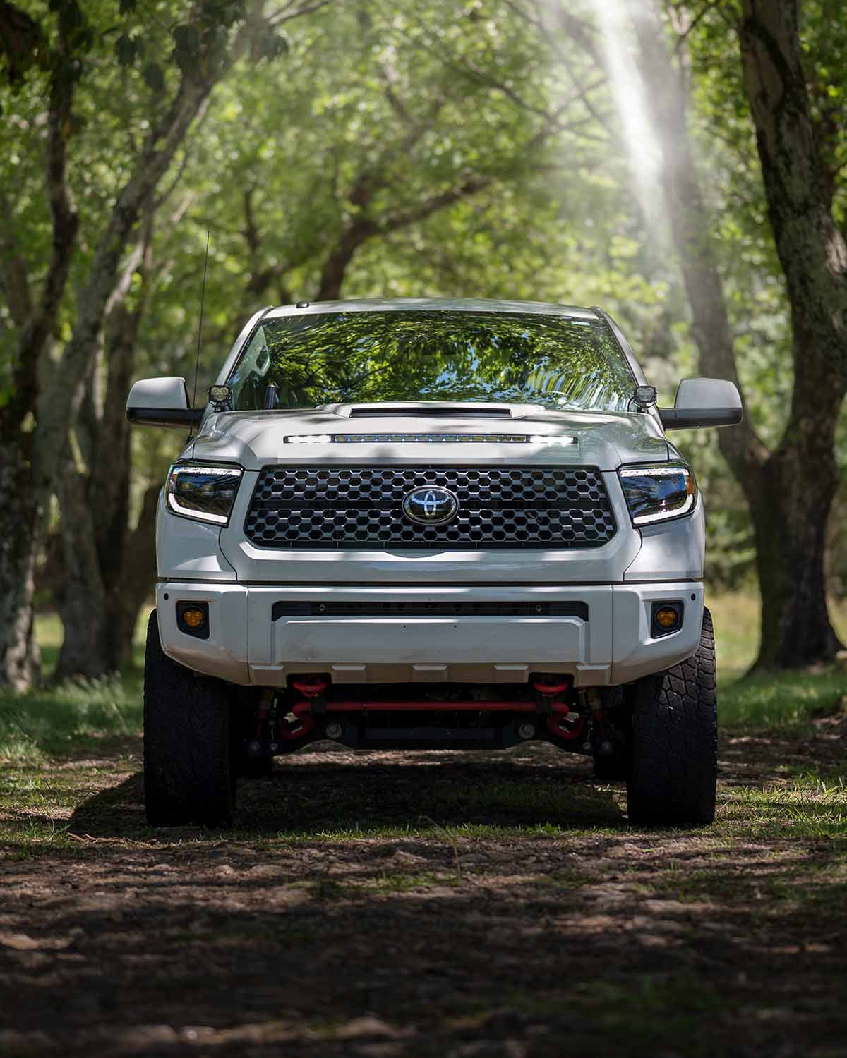 Morimoto XB Sequential LED Projector Headlights with White DRL for 2.5-Gen Tundra (2014–2021) - Pair