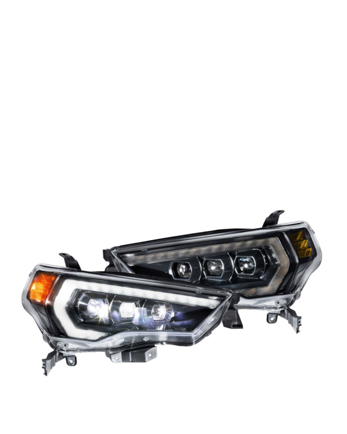 Morimoto XB Sequential LED Projector Headlights with White DRL for 5th-Gen 4Runner (2014–2024) - Pair