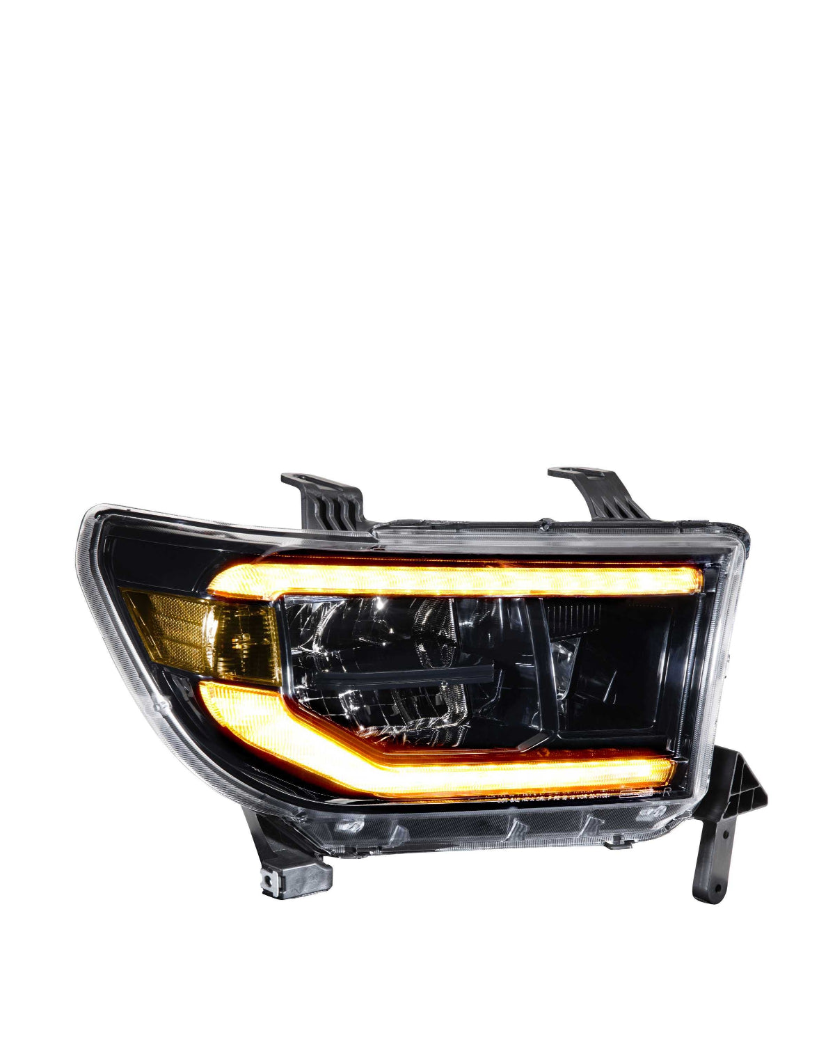 Morimoto XB Sequential LED Reflector Headlights with Amber DRL for 2nd-Gen Tundra (2007–2013) - Pair