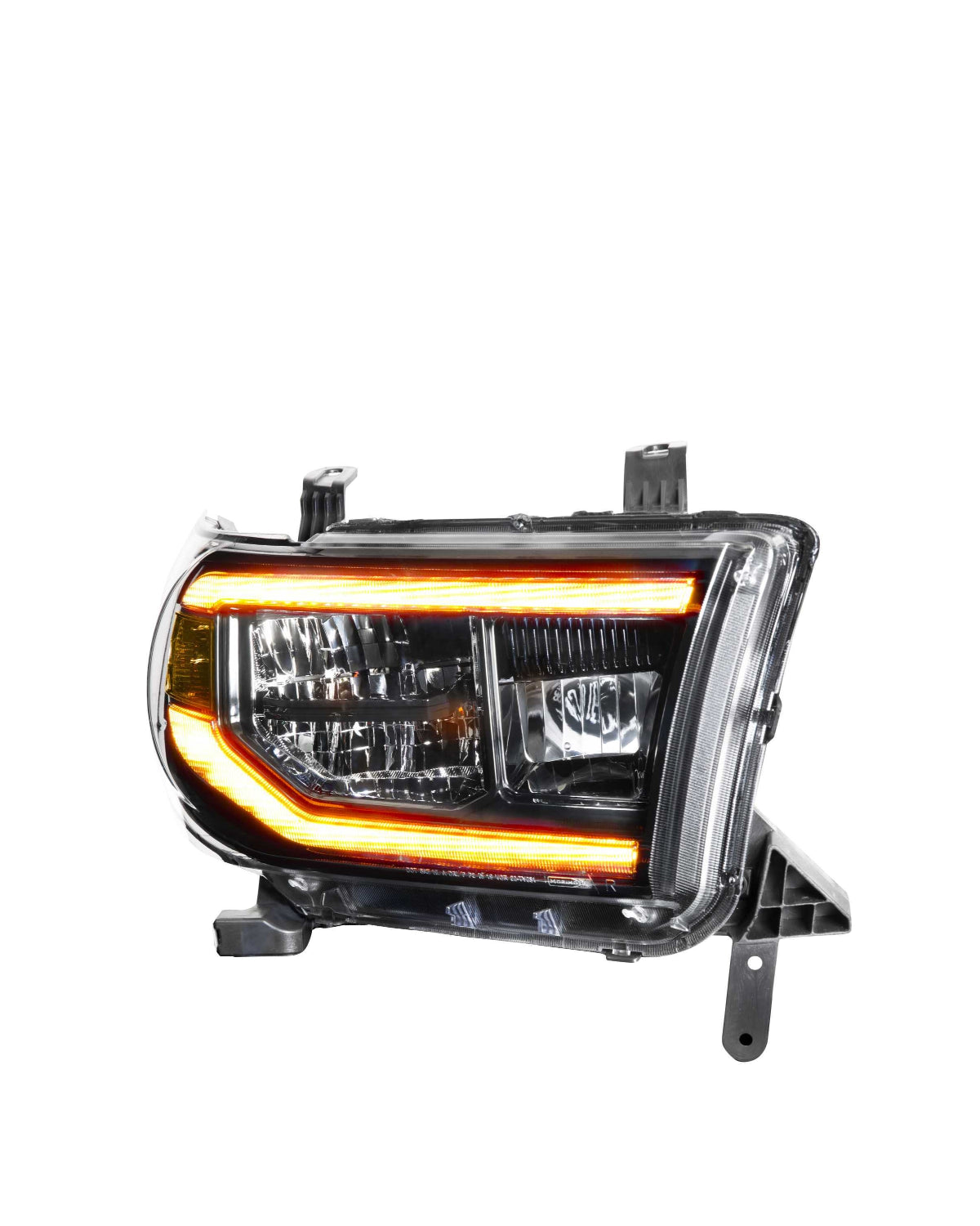 Morimoto XB Sequential LED Reflector Headlights with Amber DRL for 2nd-Gen Tundra (2007–2013) - Pair