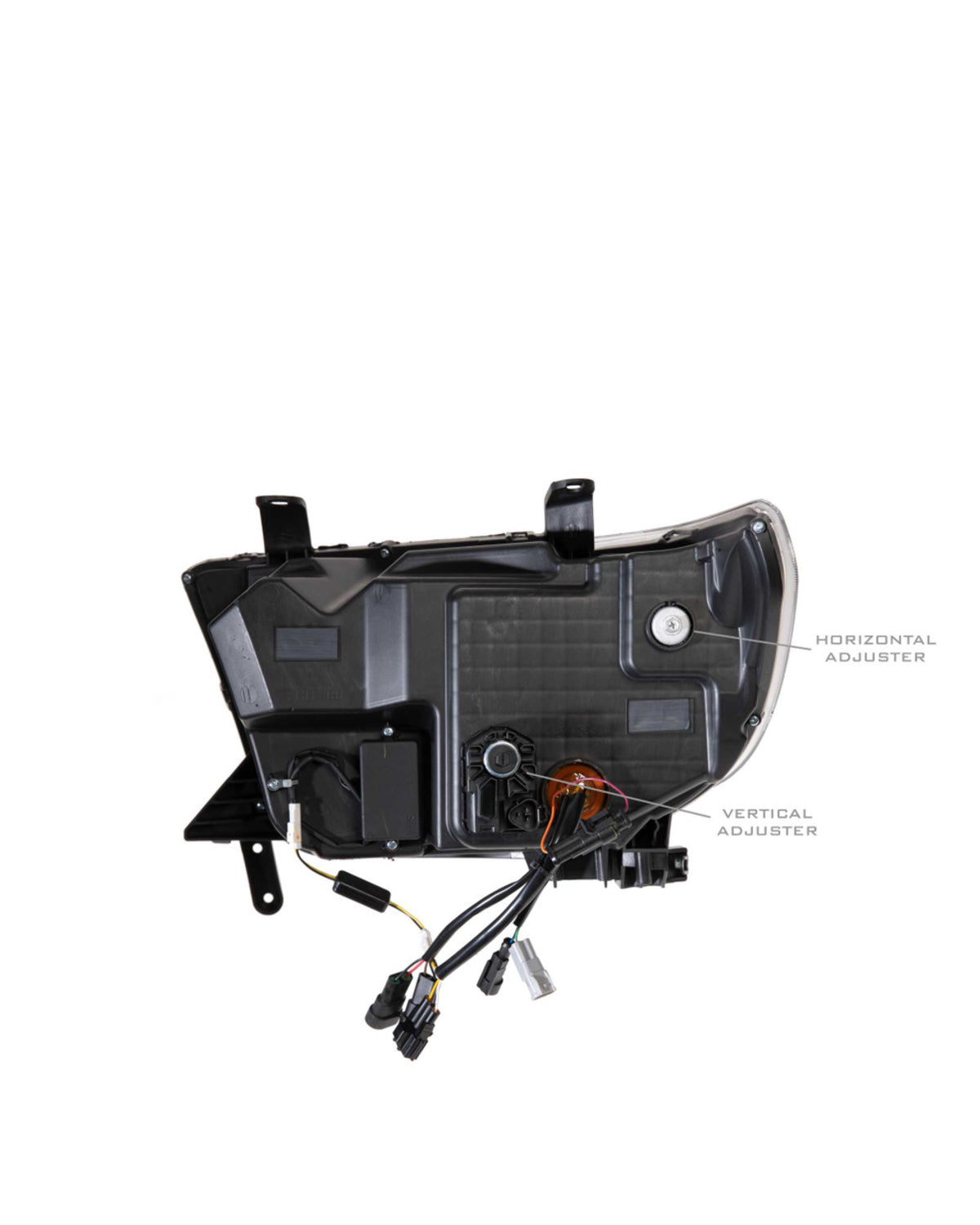 Morimoto XB Sequential LED Reflector Headlights with Amber DRL for 2nd-Gen Tundra (2007–2013) - Pair