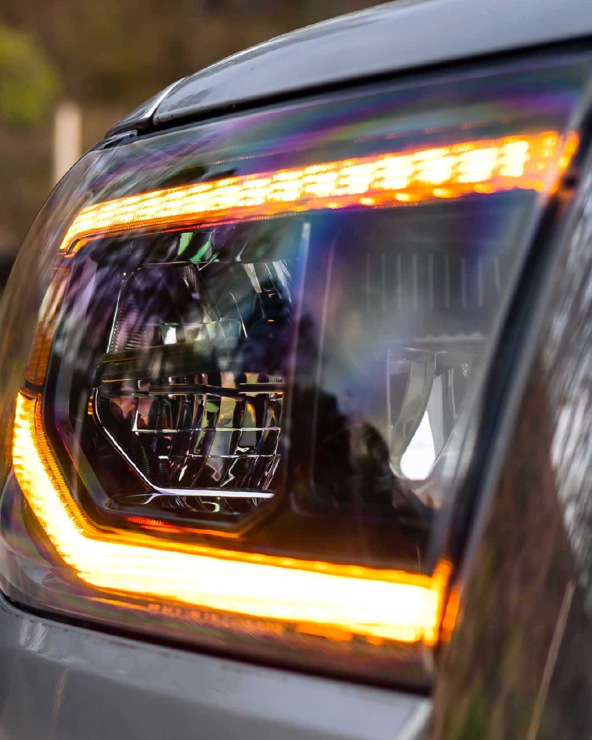 Morimoto XB Sequential LED Reflector Headlights with Amber DRL for 2nd-Gen Tundra (2007–2013) - Pair