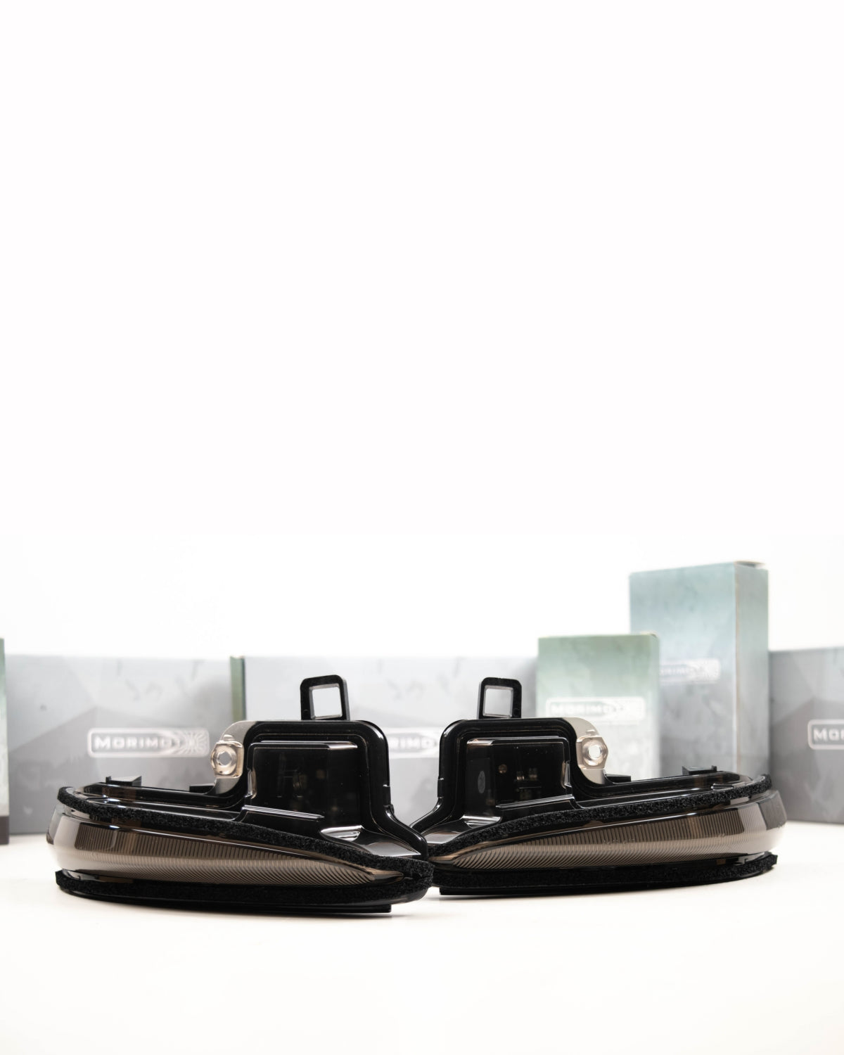 Morimoto XB Sequential LED Side Mirror Turn Signal Lights with Smoked Lens for 3rd-Gen Tacoma (2016–2023) - Pair