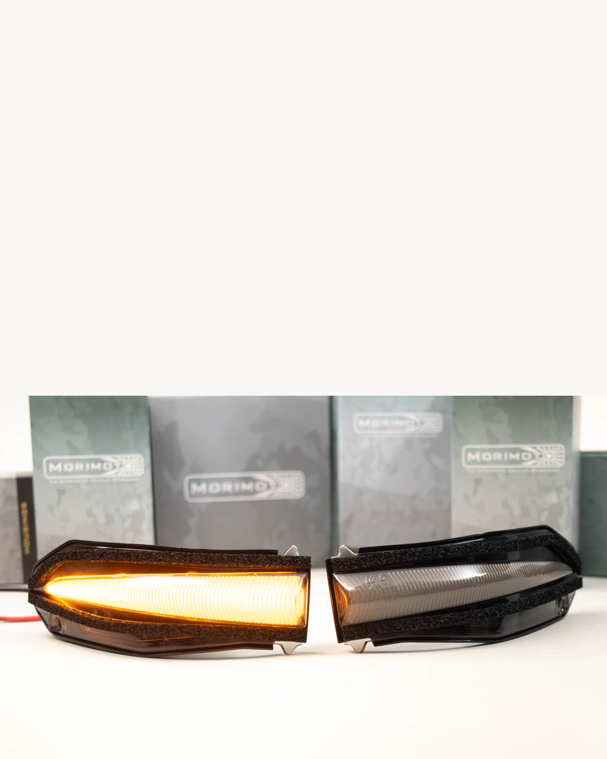 Morimoto XB Sequential LED Side Mirror Turn Signal Lights with Smoked Lens for 4th-Gen RAV4 (2013–2018) - Pair