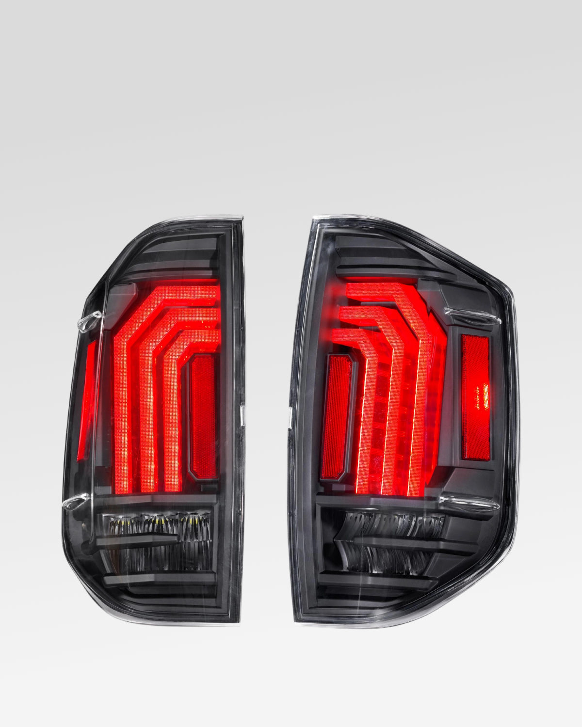 Morimoto XB Sequential LED Tail Lights with Clear Lens for 2.5-Gen Tundra (2014–2021) - Pair