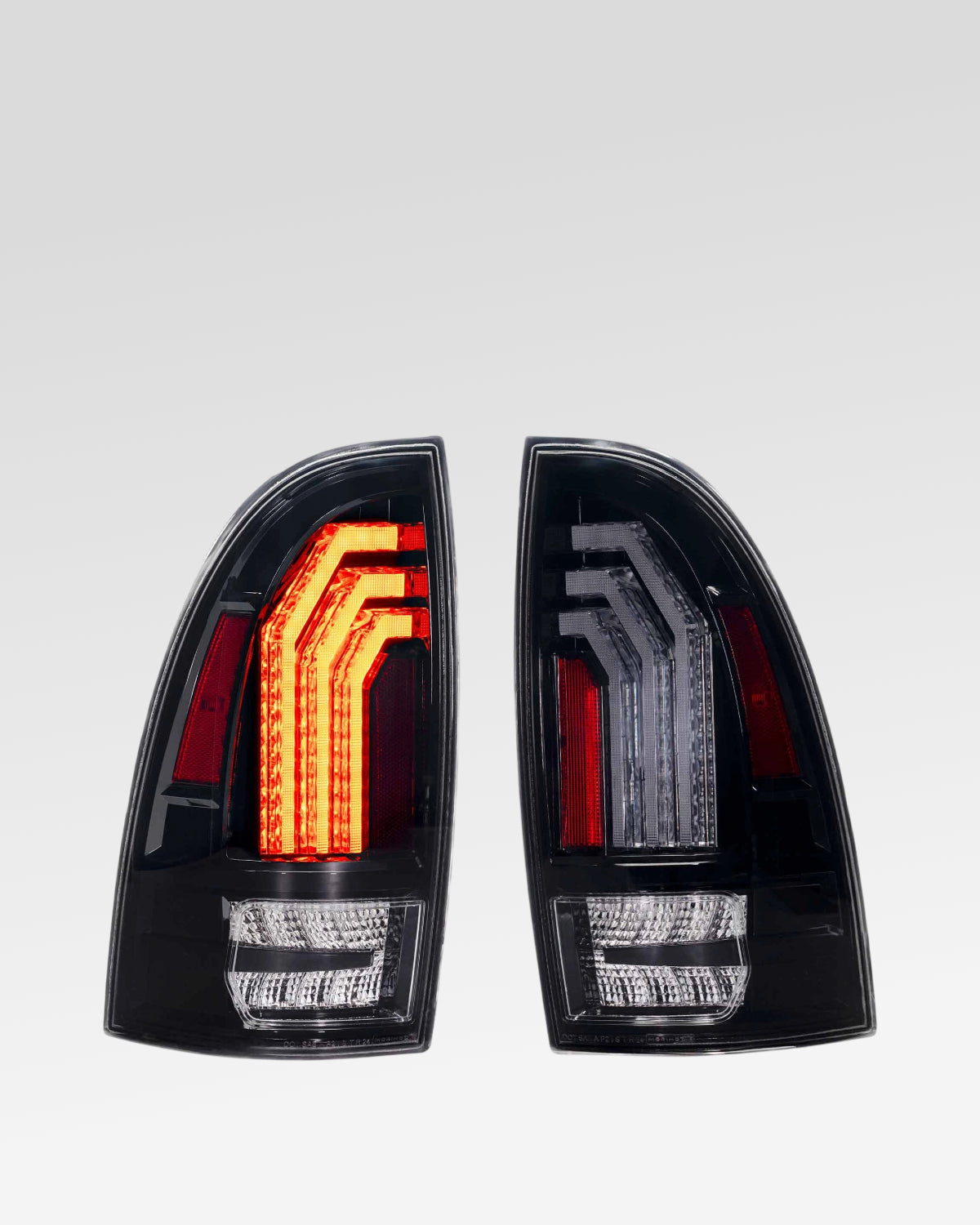 Morimoto XB Sequential LED Tail Lights with Clear Lens for 2nd-Gen Tacoma (2005–2015) - Pair