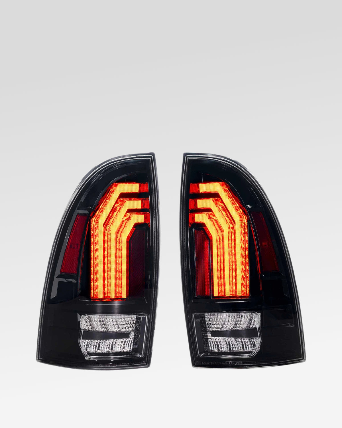 Morimoto XB Sequential LED Tail Lights with Clear Lens for 2nd-Gen Tacoma (2005–2015) - Pair