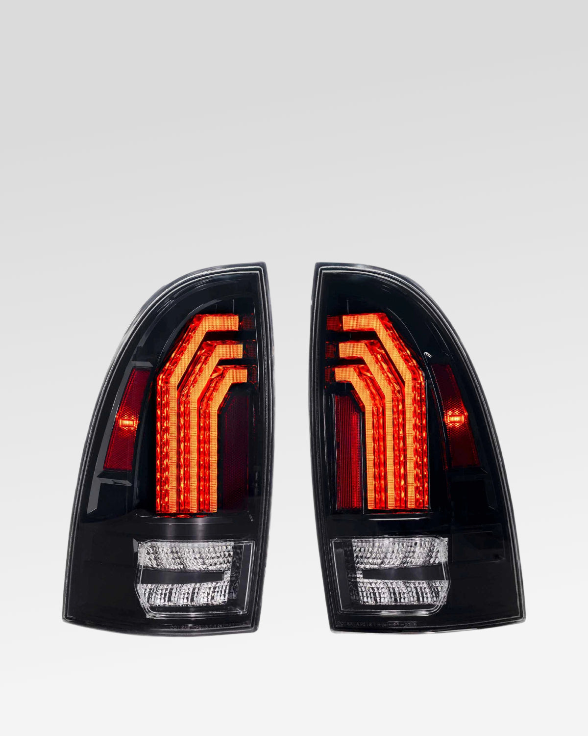 Morimoto XB Sequential LED Tail Lights with Clear Lens for 2nd-Gen Tacoma (2005–2015) - Pair