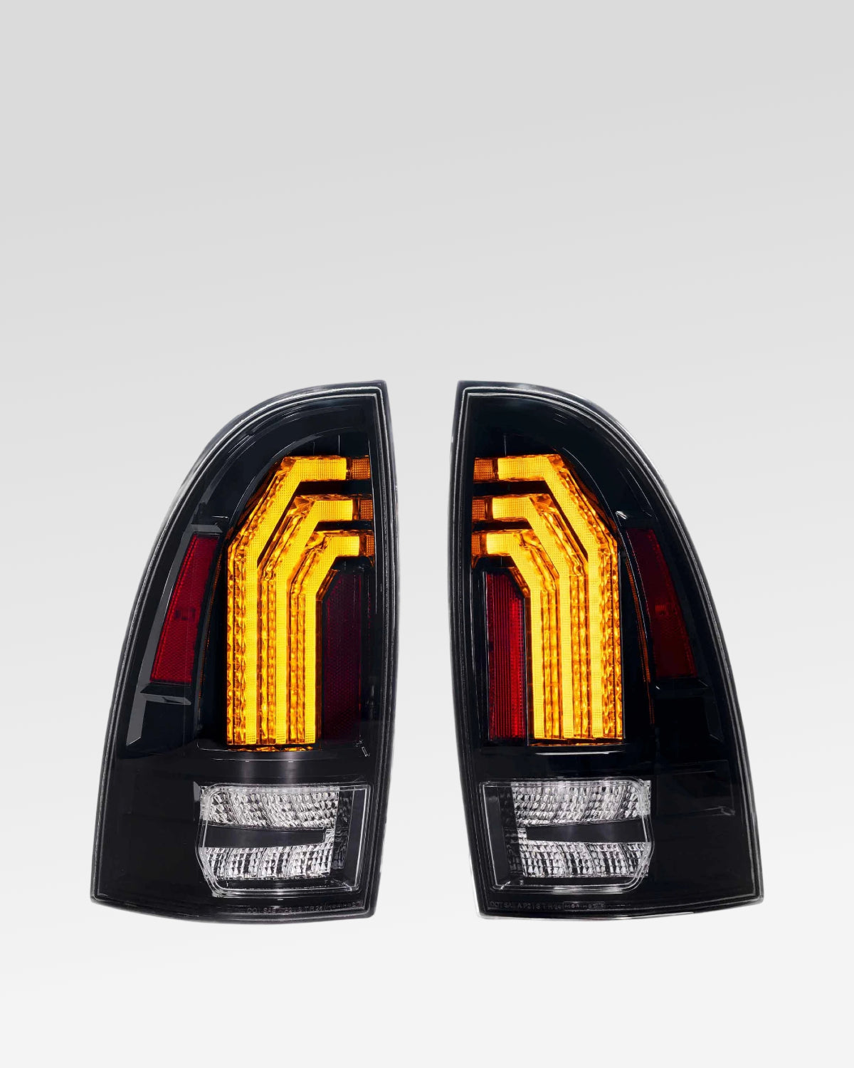 Morimoto XB Sequential LED Tail Lights with Clear Lens for 2nd-Gen Tacoma (2005–2015) - Pair