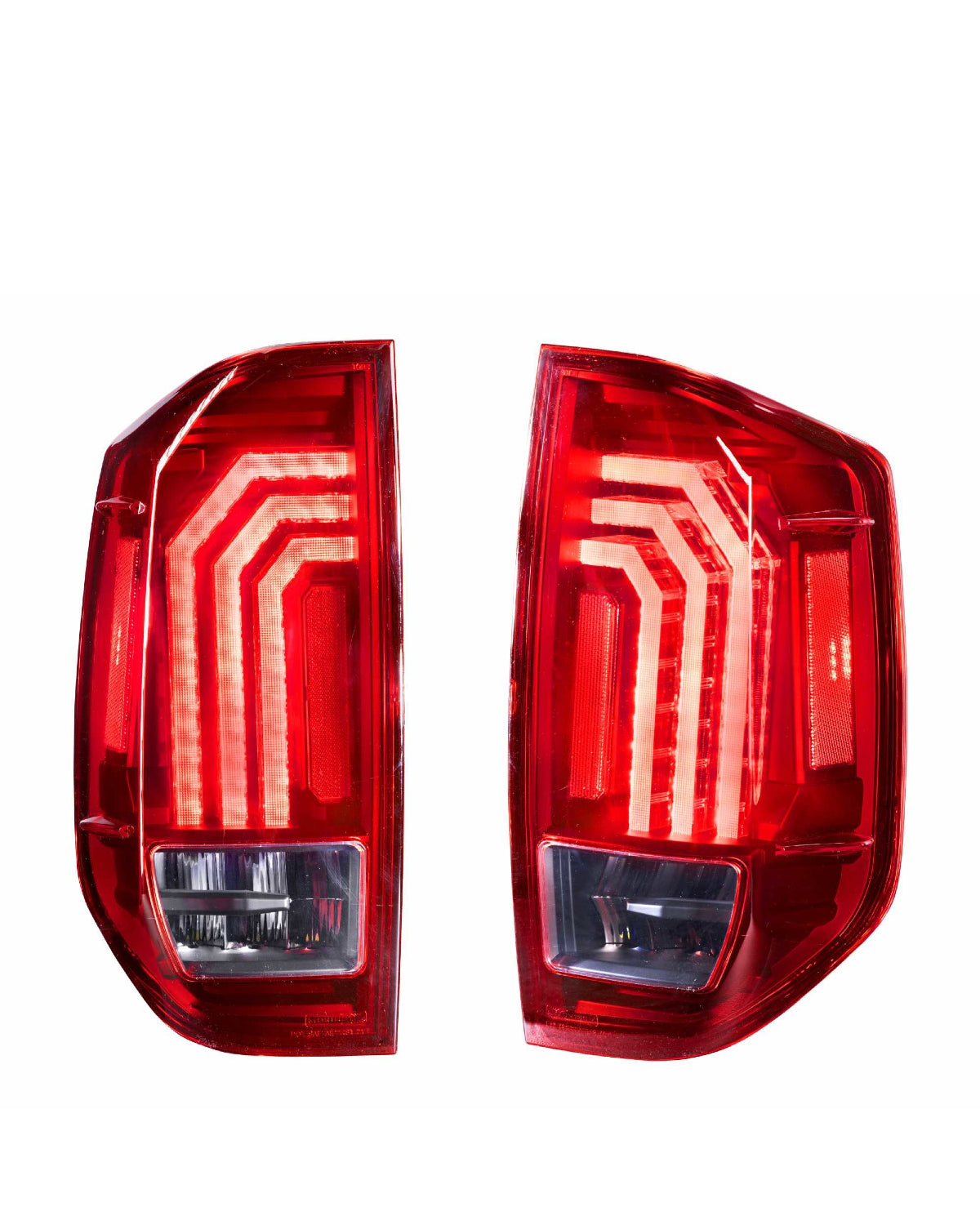 Morimoto XB Sequential LED Tail Lights with Red Lens for 2.5-Gen Tundra (2014–2021) - Pair