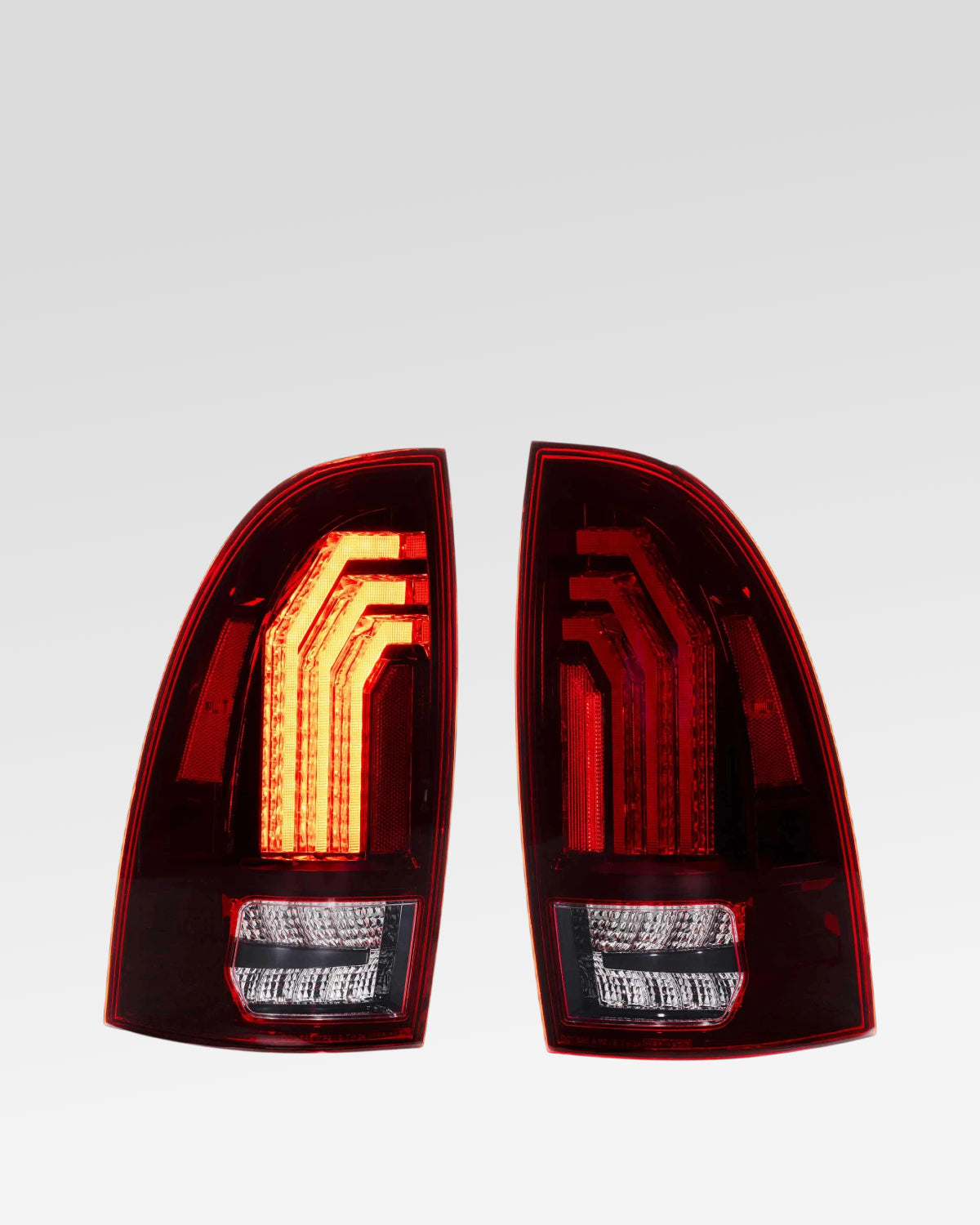 Morimoto XB Sequential LED Tail Lights with Red Lens for 2nd-Gen Tacoma (2005–2015) - Pair