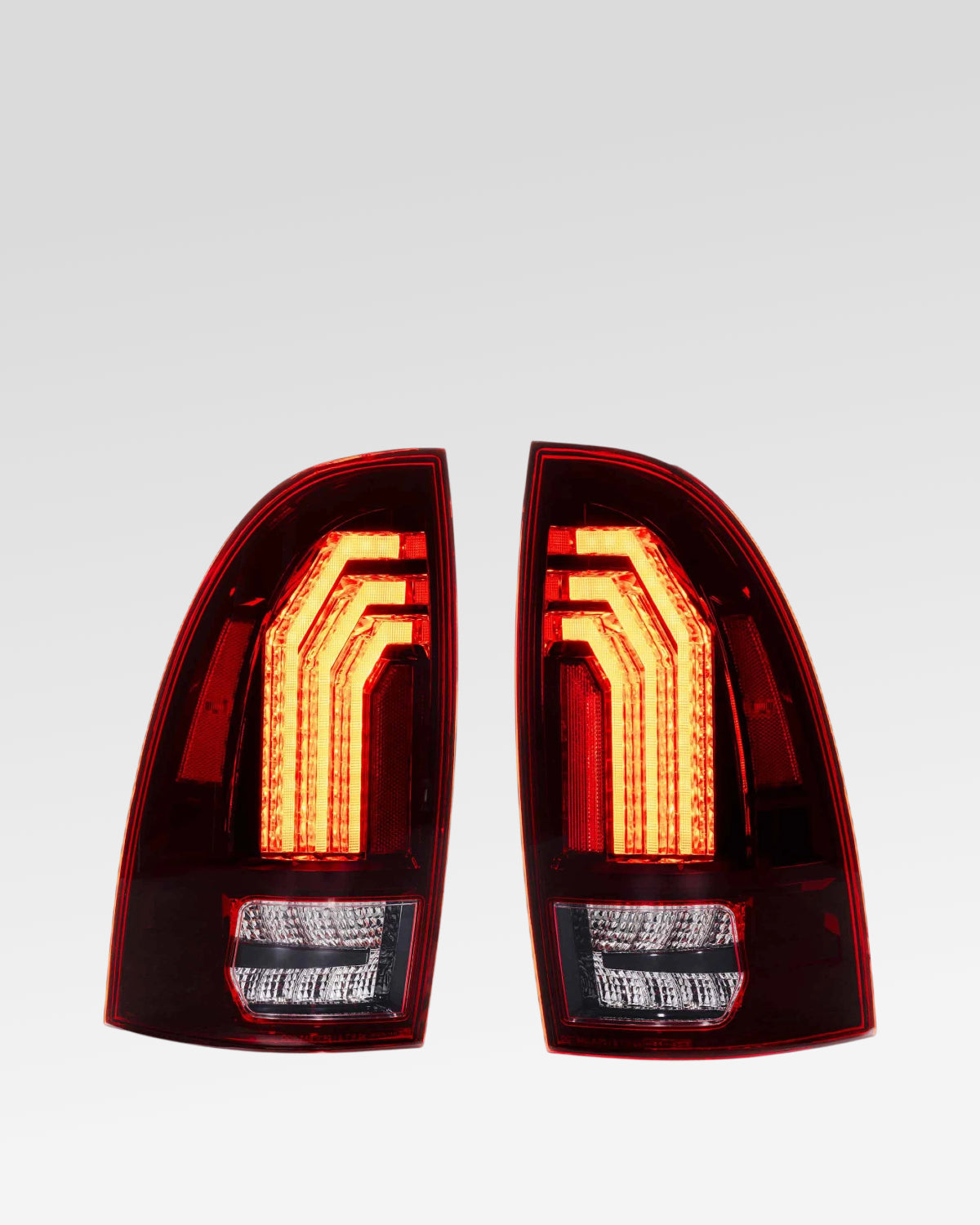 Morimoto XB Sequential LED Tail Lights with Red Lens for 2nd-Gen Tacoma (2005–2015) - Pair