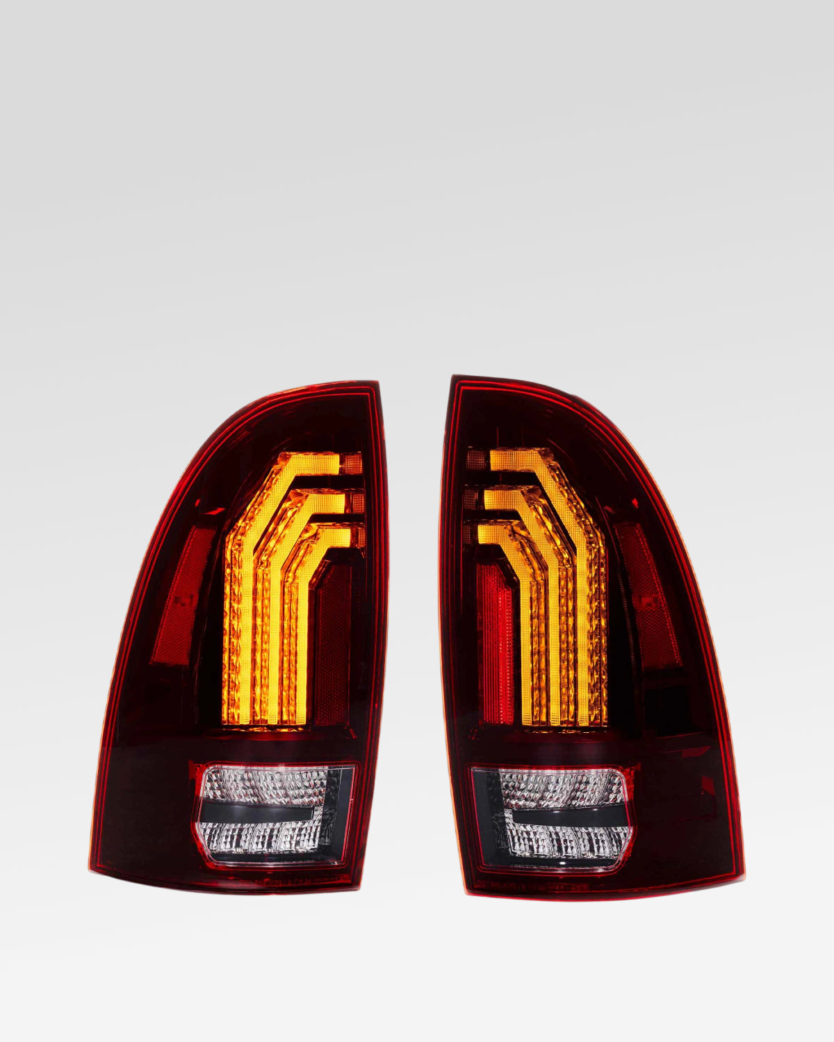 Morimoto XB Sequential LED Tail Lights with Red Lens for 2nd-Gen Tacoma (2005–2015) - Pair