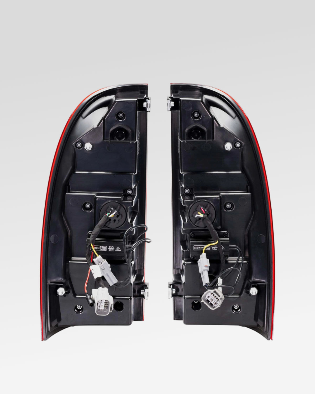 Morimoto XB Sequential LED Tail Lights with Red Lens for 2nd-Gen Tacoma (2005–2015) - Pair