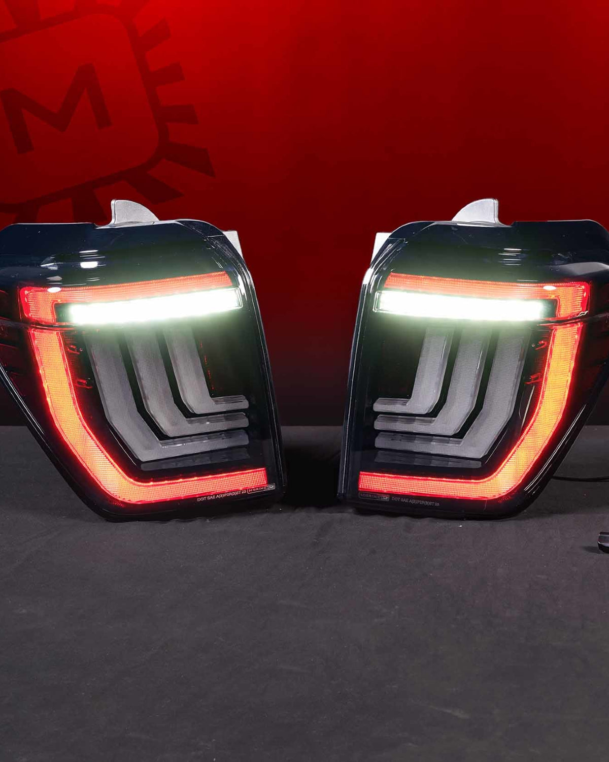Morimoto XB Sequential LED Tail Lights with Smoked Lens for 5th-Gen 4Runner (2010–2024) - Pair