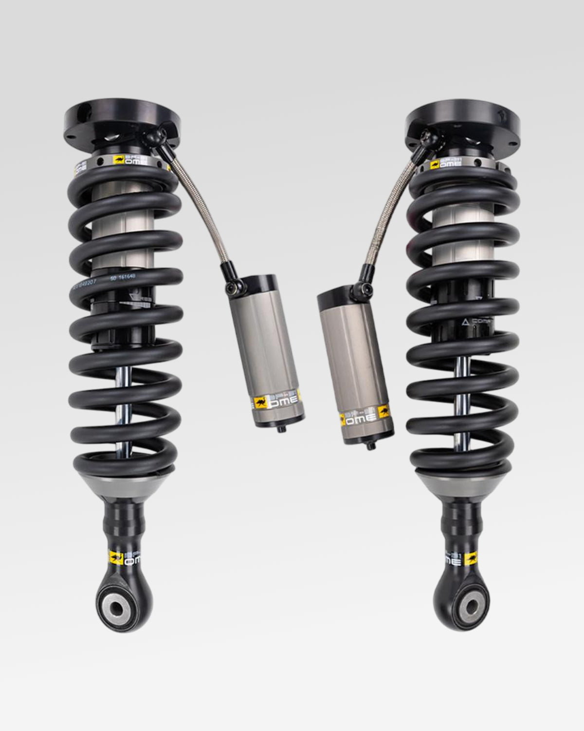 Old Man Emu BP-51 Front Remote-Reservoir Coilovers with 3 in Lift and 0–330 lb Load Rating for 3rd-Gen Tundra (2022–Present) - Pair