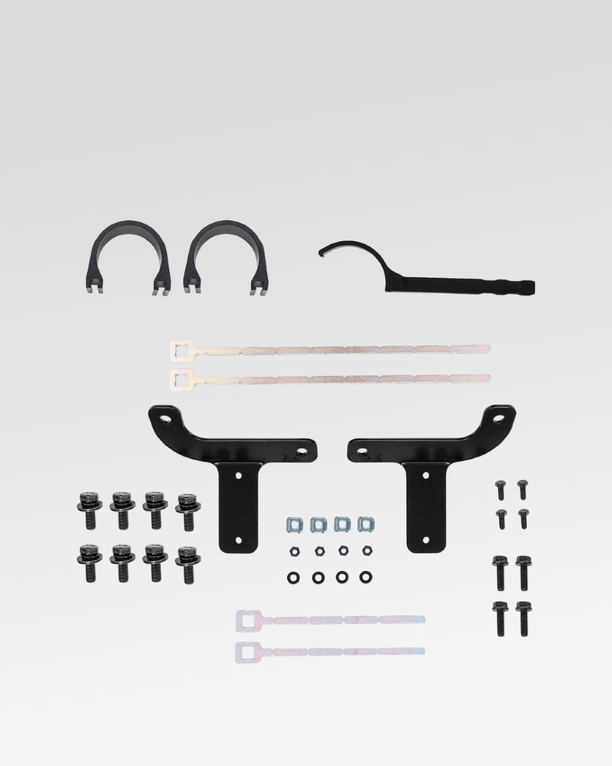 Old Man Emu BP-51 Front Remote Reservoir Mounting Brackets for 4th-Gen Tacoma (2024–Present) - Pair