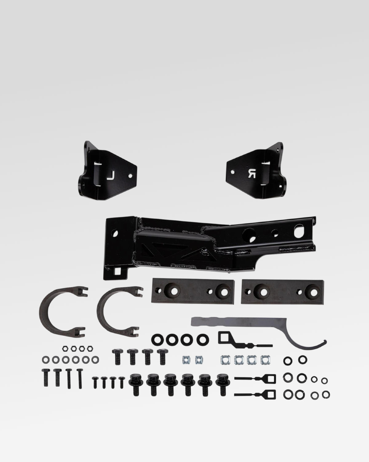 Old Man Emu BP-51 Front Remote Reservoir Mounting Brackets for 5th-Gen 4Runner (2010–2024) - Pair