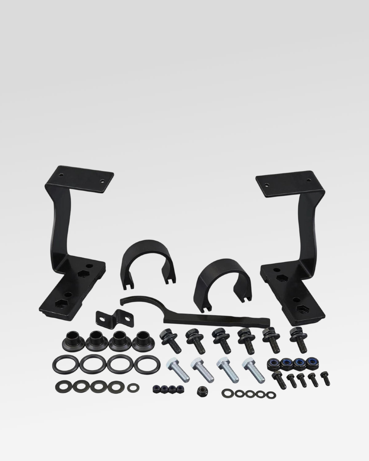 Old Man Emu BP-51 Front Remote Reservoir Mounting Brackets for Toyota Tacoma (2005–2023) - Pair