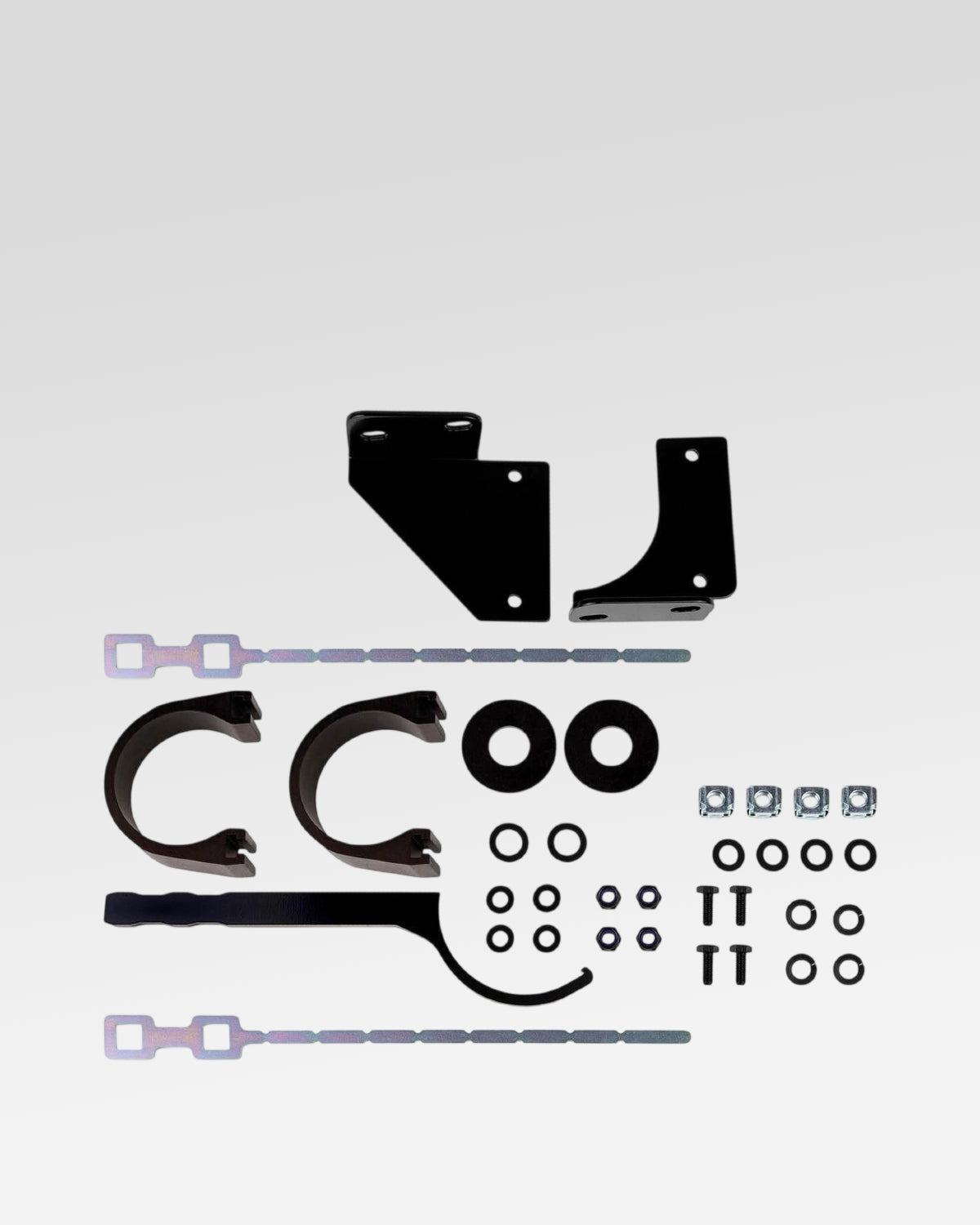 Old Man Emu BP-51 Rear Remote Reservoir Mounting Brackets for 5th-Gen 4Runner (2010–2024) - Pair