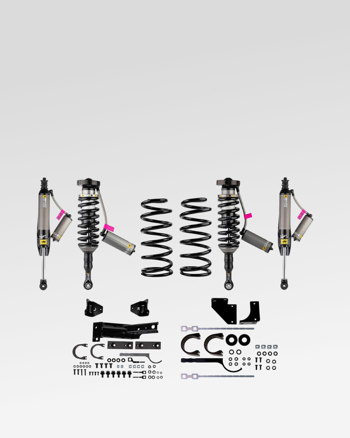 Old Man Emu BP-51 Suspension Kit with 2.5 in Front Lift, 2 in Rear Lift, 0-330 lb Front Load Rating, and 440 lb Rear Load Rating for 5th-Gen 4Runner (2010–2024)