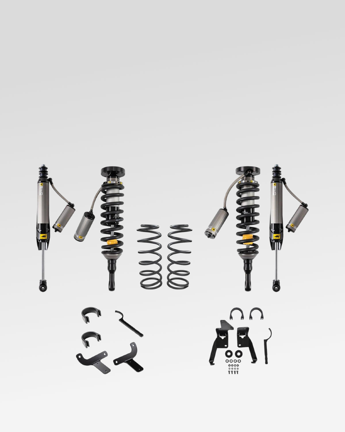 Old Man Emu BP-51 Suspension Kit with 3 in Front Lift, 2 in Rear Lift, 0–330 lb Front Load Rating, and 880 lb Rear Load Rating for 4th-Gen Tacoma (2024–Present)