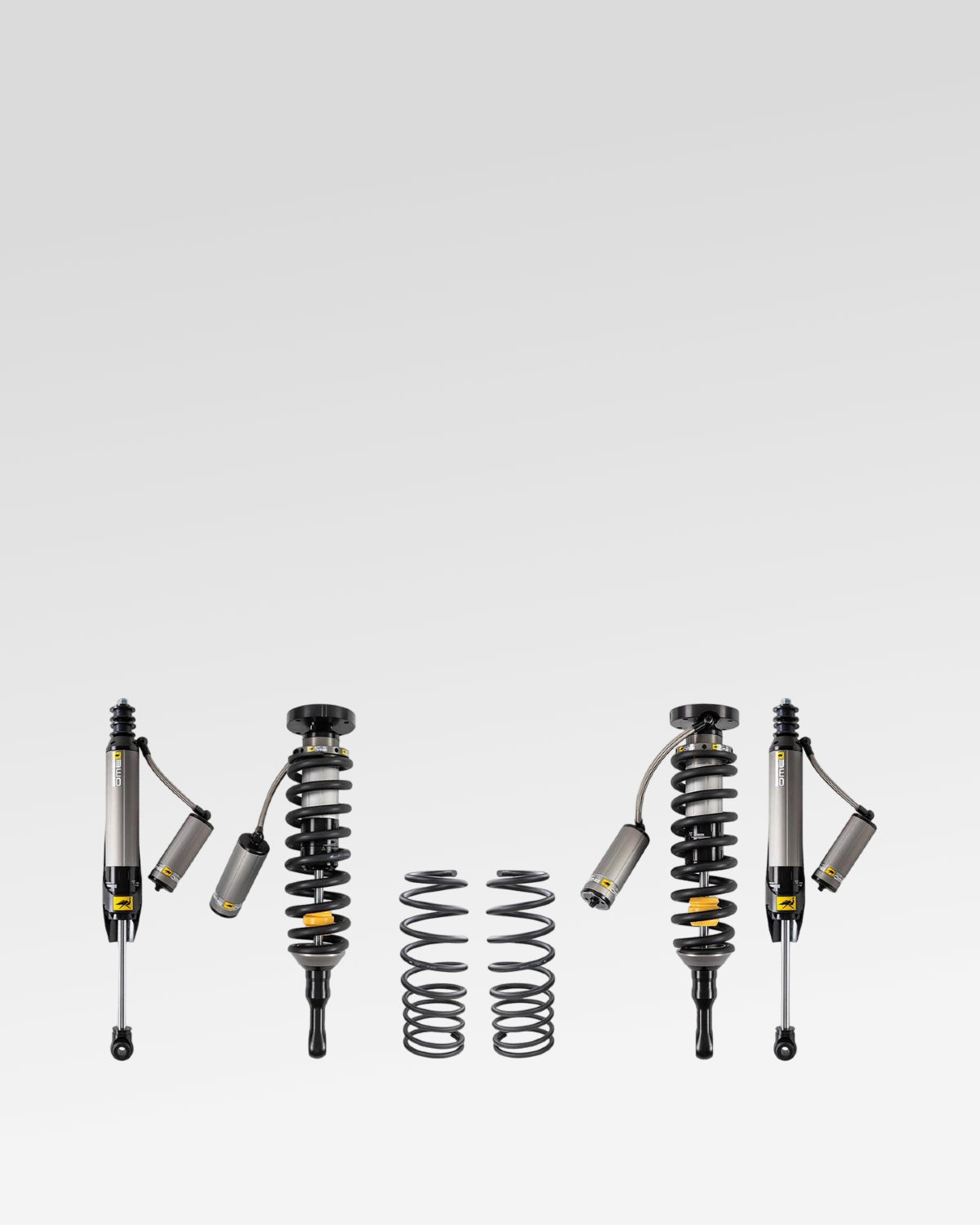Old Man Emu BP-51 Suspension Kit with 3 in Front Lift, 2 in Rear Lift, 0–330 lb Front Load Rating, and 0 lb Rear Load Rating for 4th-Gen Tacoma (2024–Present)