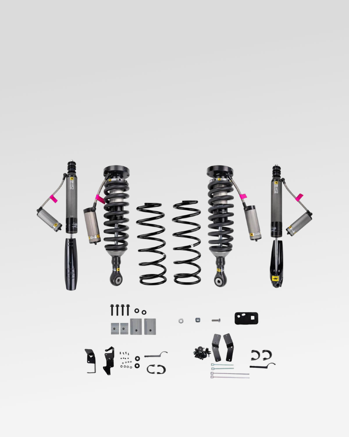 Old Man Emu BP-51 Suspension Kit with 3 in Front Lift, 2 in Rear Lift, 0–330 lb Front Load Rating, and 0 lb Rear Load Rating for 3rd-Gen Tundra (2022–Present)