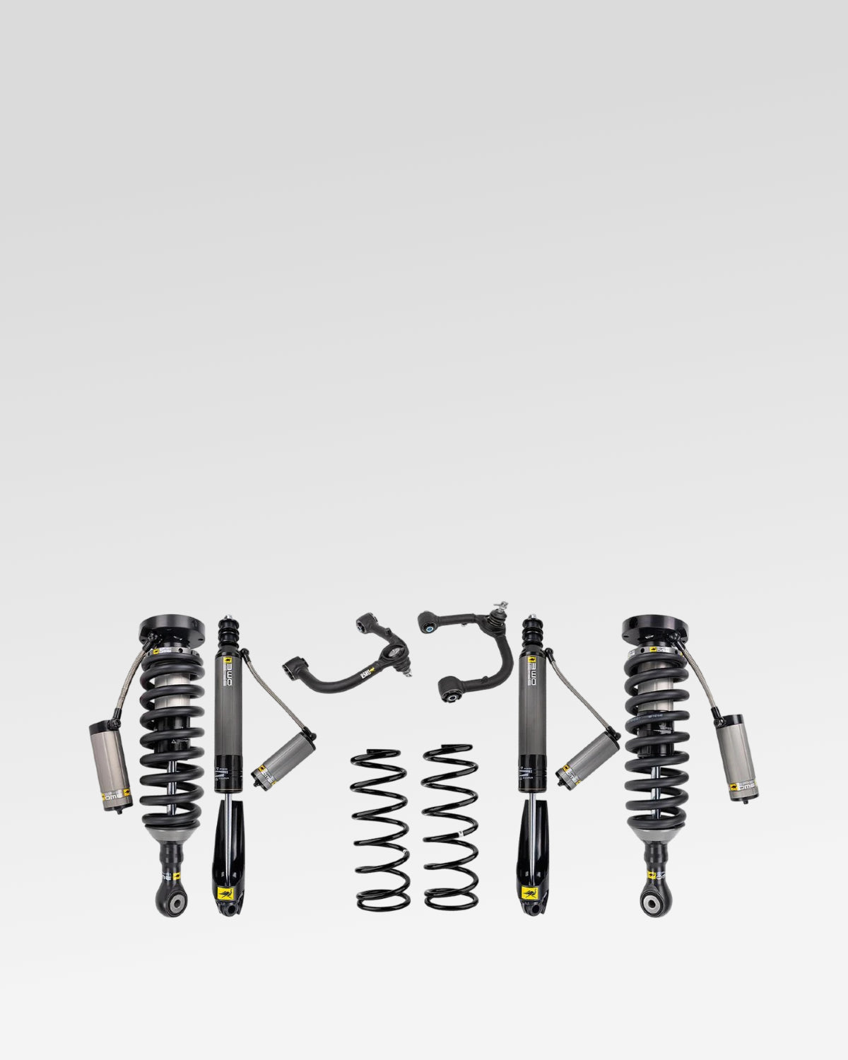 Old Man Emu BP-51 Suspension Kit with 3 in Front Lift, 2 in Rear Lift, 0–330 lb Front Load Rating, 0 lb Rear Load Rating, and Front Upper Control Arms for 3rd-Gen Tundra (2022–Present)