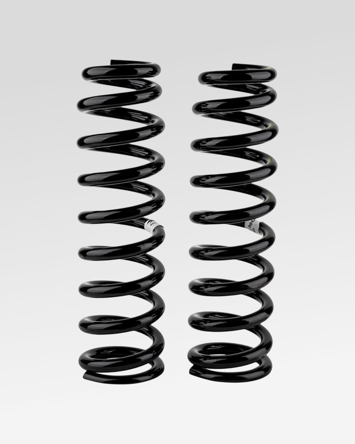 Old Man Emu Front Coil Springs in Black with 590 lbf/in Spring Rate and 390 mm Free Height for Toyota 4Runner (2003–2024) - Pair