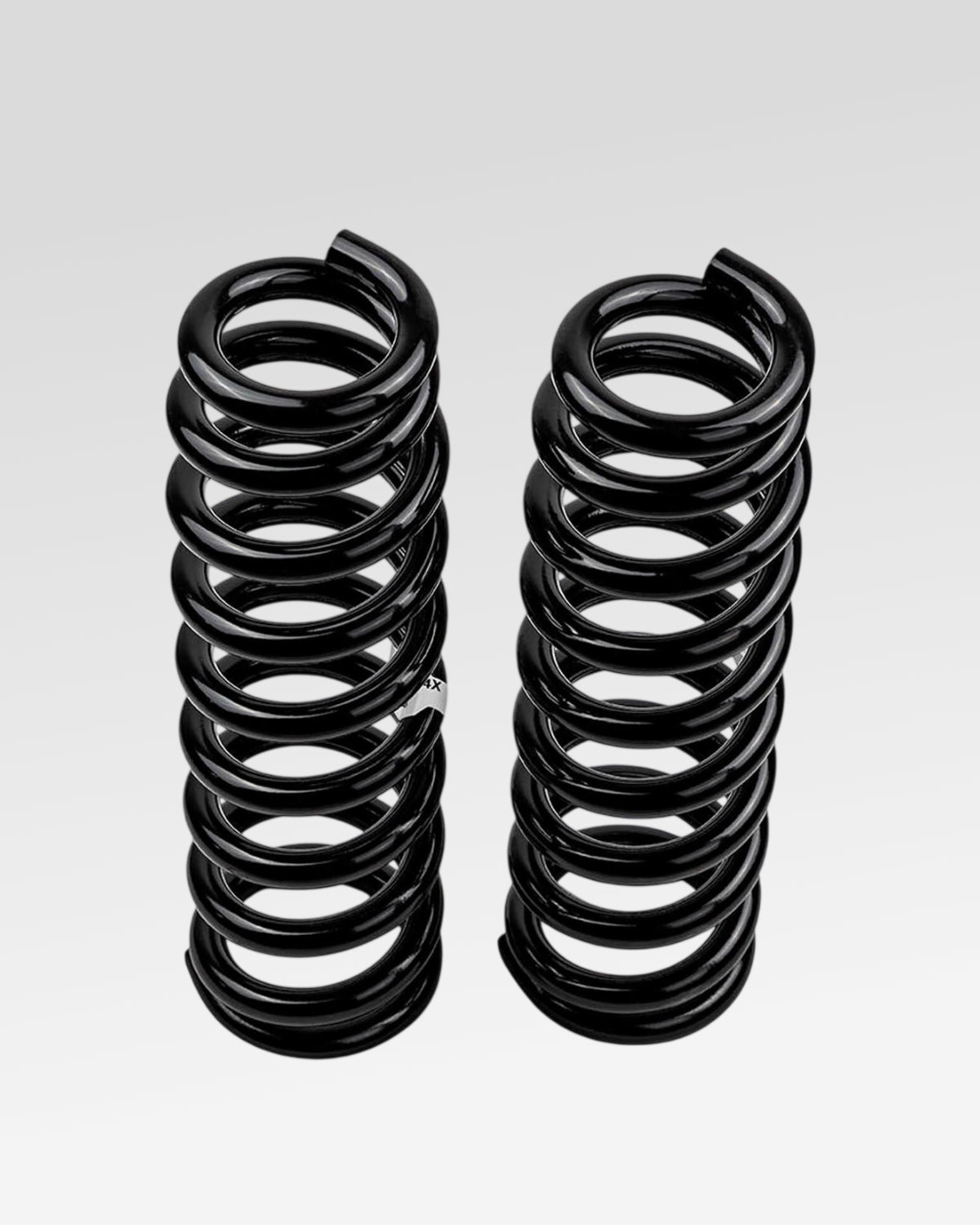 Old Man Emu Front Coil Springs in Black with 590 lbf/in Spring Rate and 390 mm Free Height for Toyota 4Runner (2003–2024) - Pair
