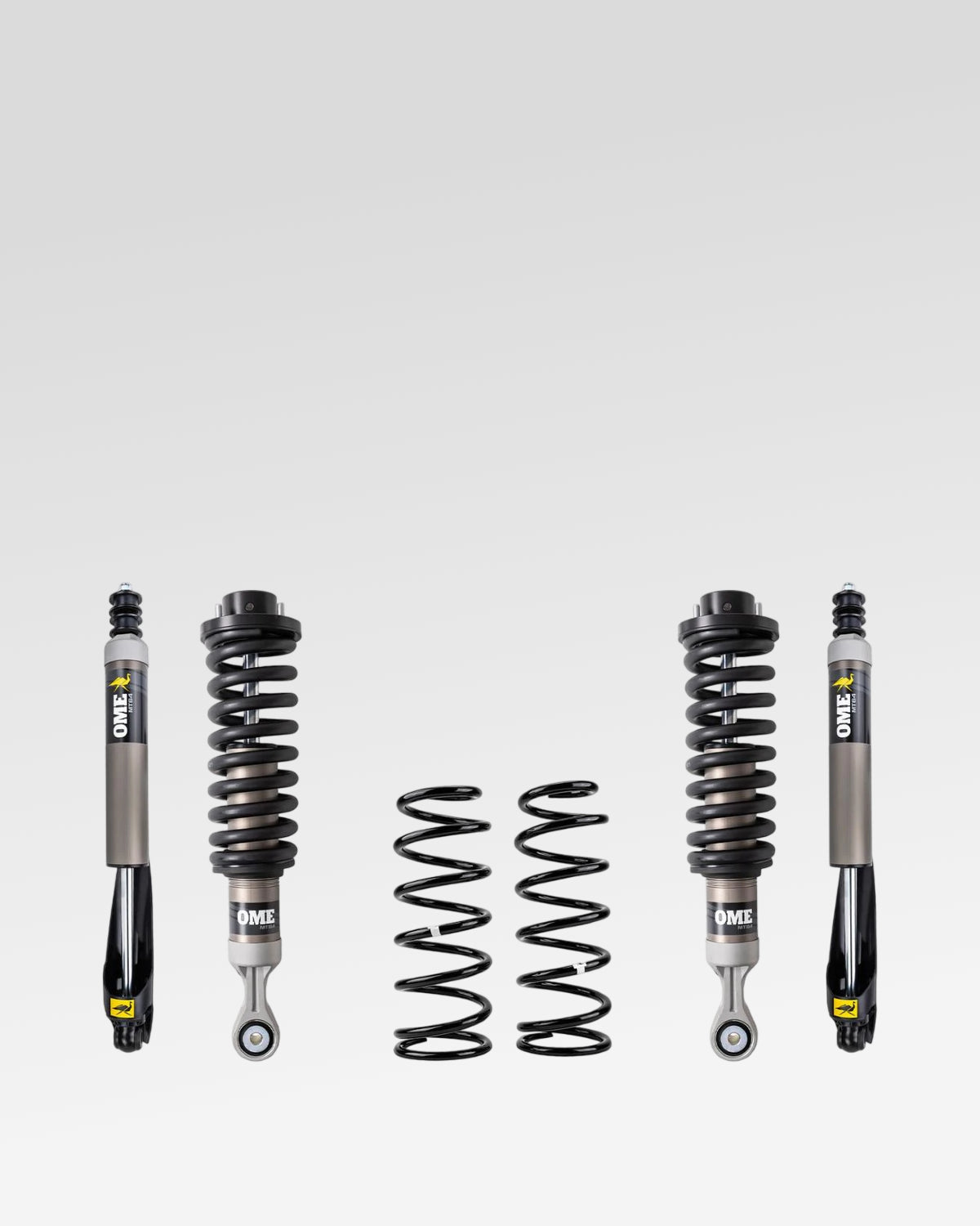 Old Man Emu MT64 Suspension Kit with 1.75–3 in Front Lift, 2 in Rear Lift, 220–330 lb Front Load Rating, and 0 lb Rear Load Rating for 3rd-Gen Tundra (2022–Present)