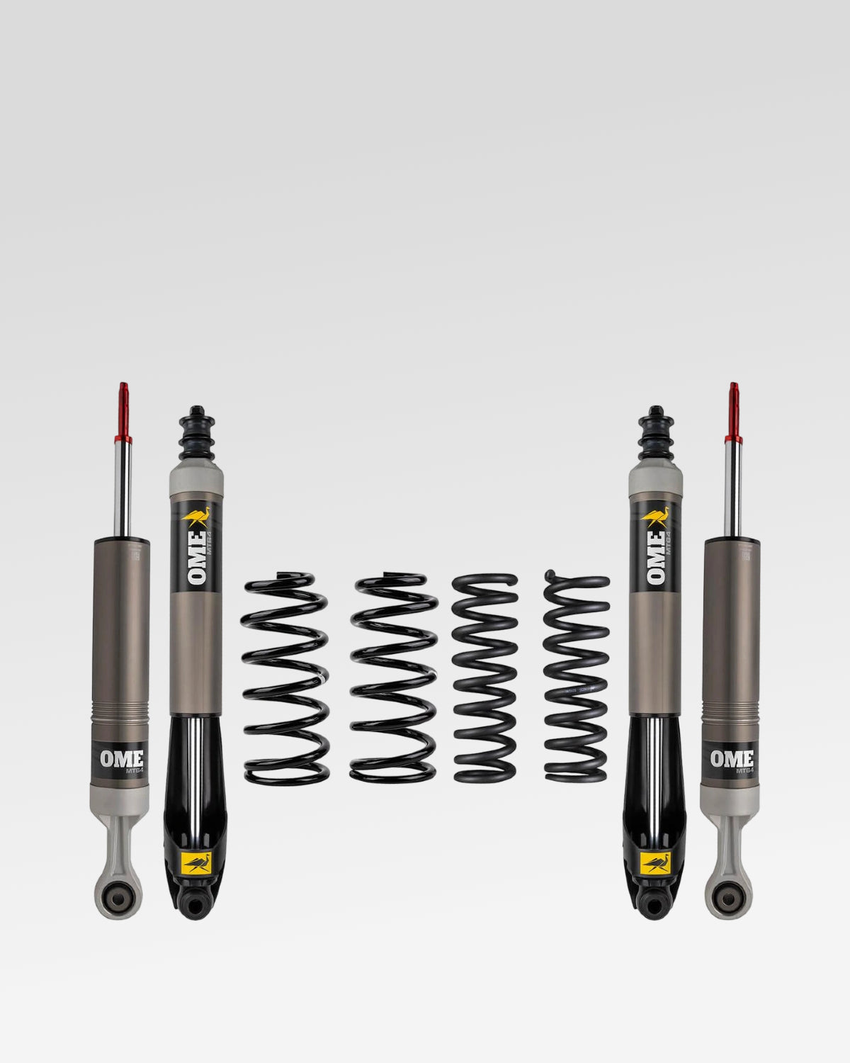 Old Man Emu MT64 Suspension Kit with 2.5 in Front Lift, 2 in Rear Lift, 0 lb Front Load Rating, and 880 lb Rear Load Rating for Toyota 4Runner (2003–2024)