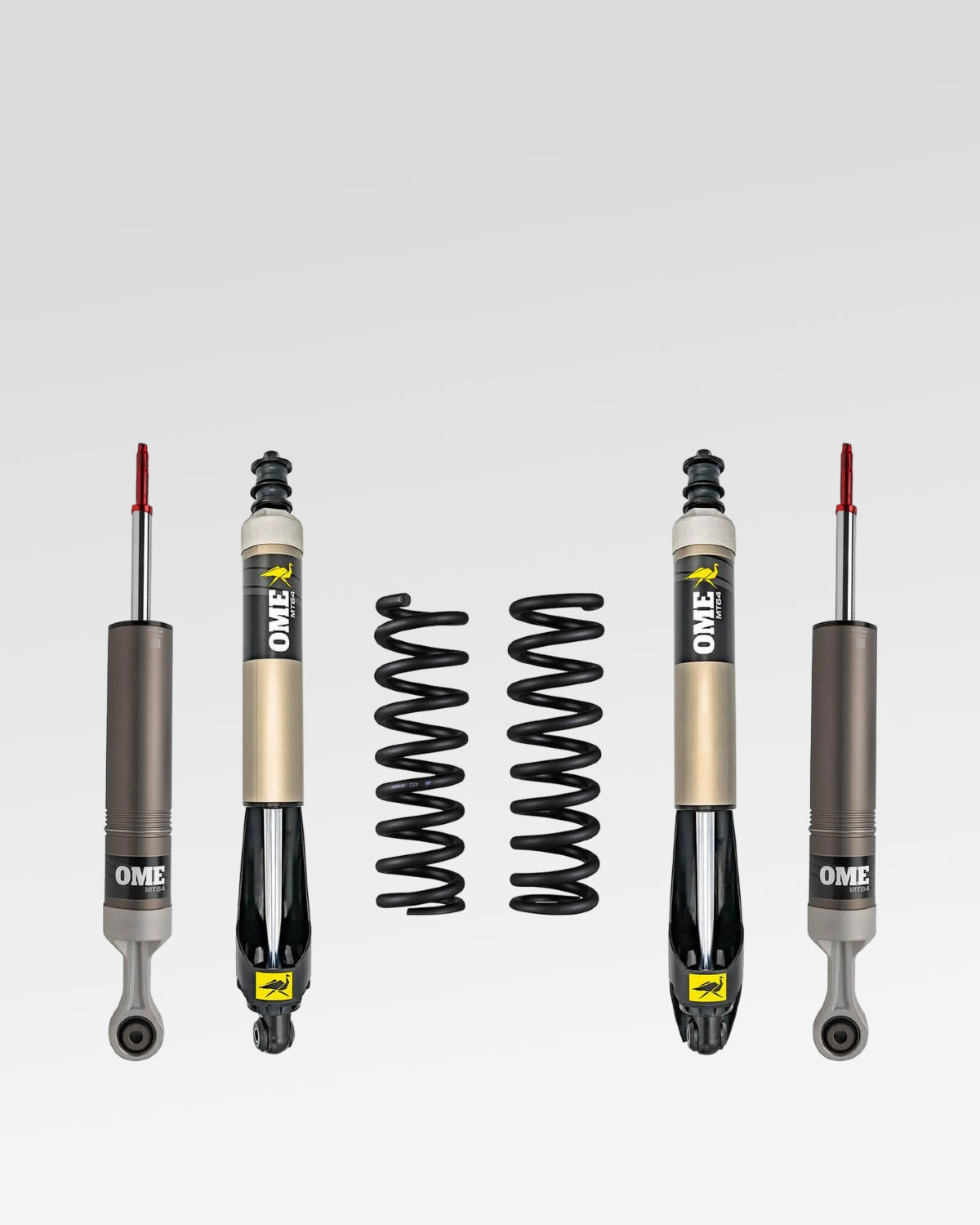 Old Man Emu MT64 Suspension Kit with 2 in Front Lift, 0 in Rear Lift, 0–330 lb Front Load Rating, and 0 lb Rear Load Rating for 2nd-Gen Tacoma (2005–2015)