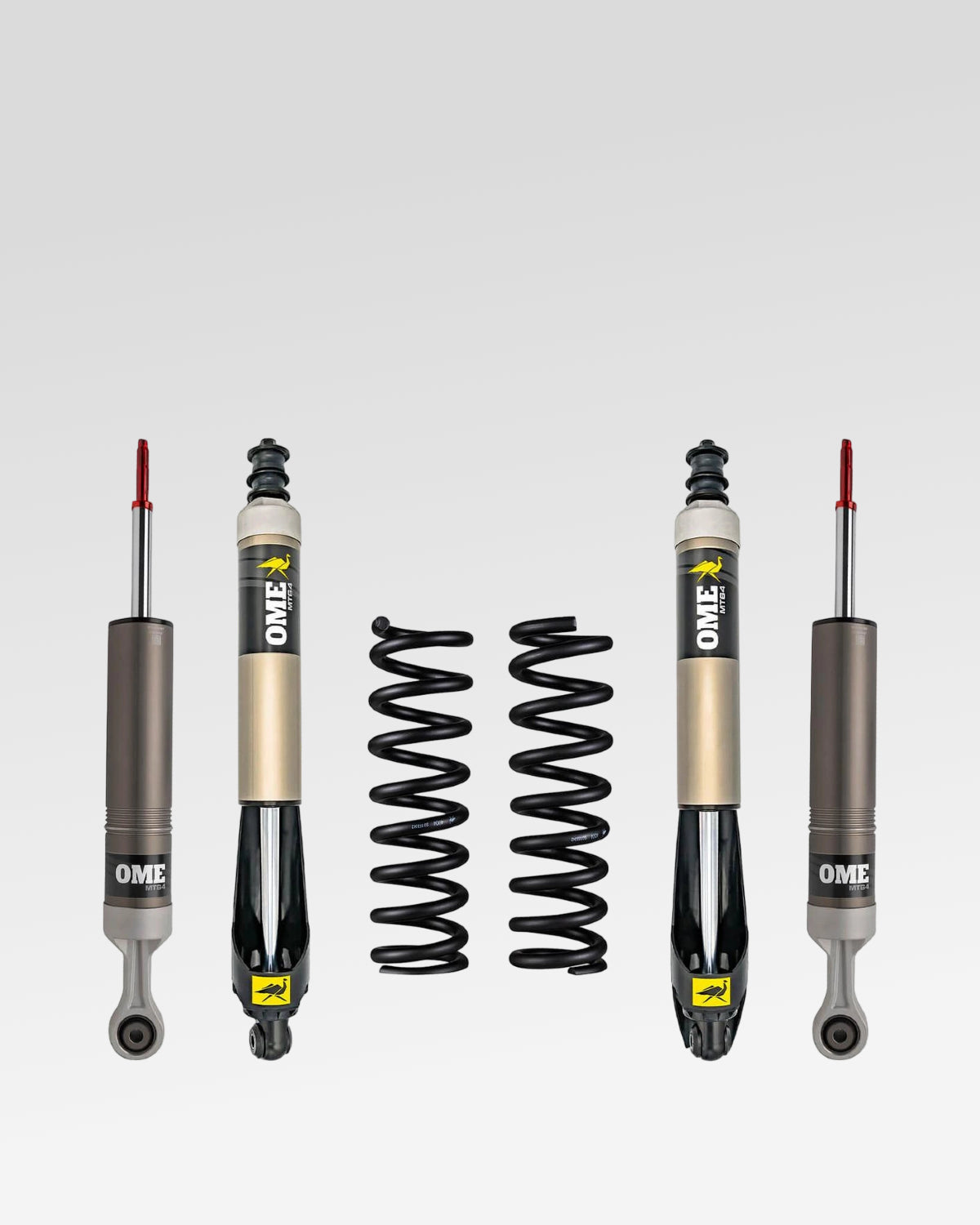 Old Man Emu MT64 Suspension Kit with 2 in Front Lift, 0 in Rear Lift, 220–330 lb Front Load Rating, and 0 lb Rear Load Rating for 3rd-Gen Tacoma (2016–2023)
