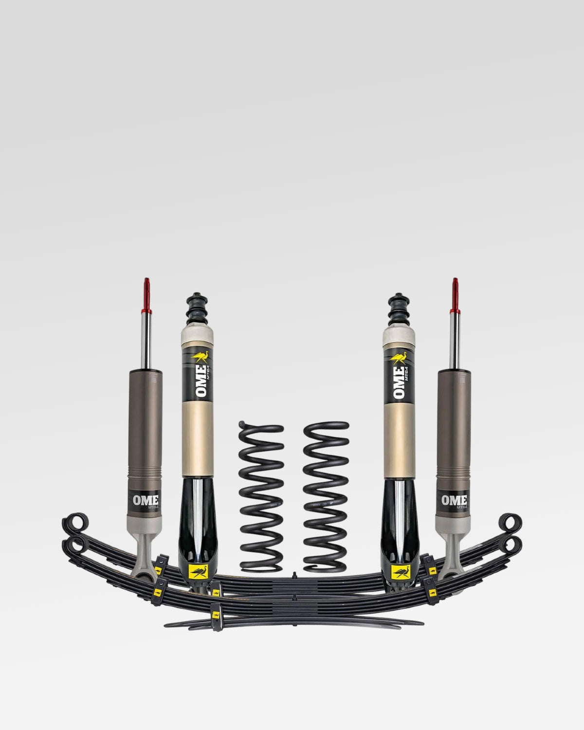 Old Man Emu MT64 Suspension Kit with 2 in Front Lift, 2 in Rear Lift, 0 lb Front Load Rating, and 600 lb Rear Load Rating for 3rd-Gen Tacoma (2016–2023)