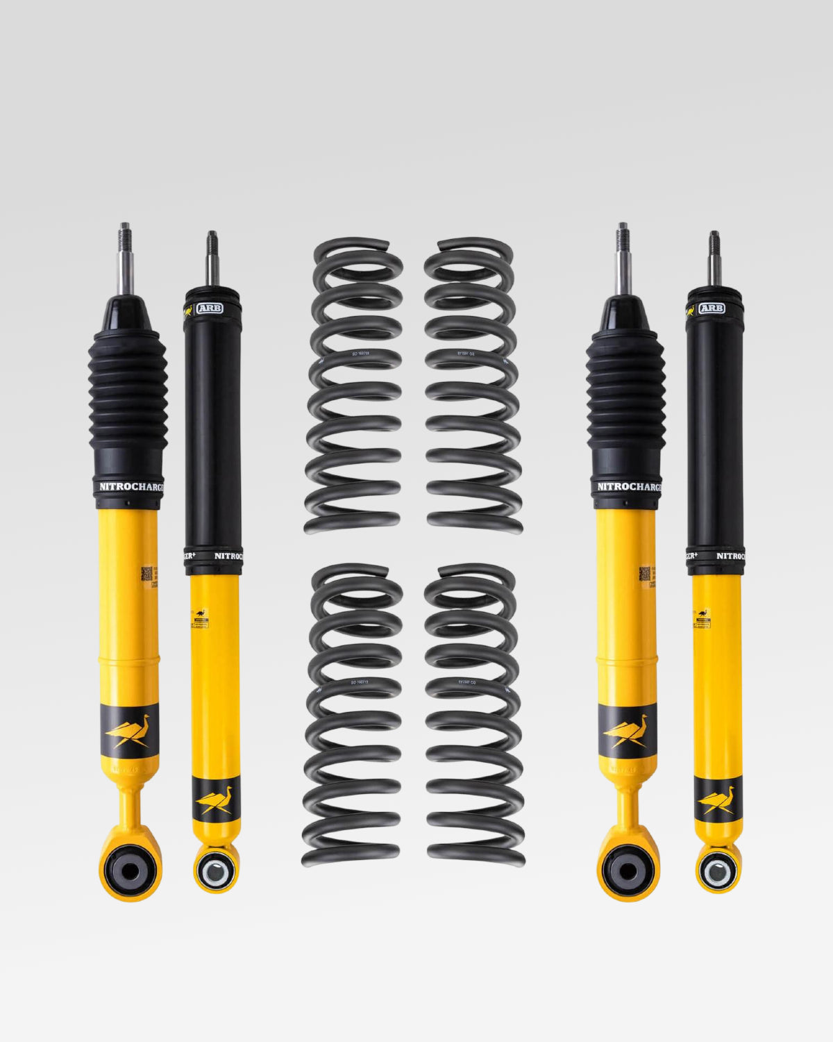 Old Man Emu Nitrocharger Plus Suspension Kit with 3 in Front Lift, 2 in Rear Lift, 0–330 lb Front Load Rating, and 440 lb Rear Load Rating for 3rd-Gen Tundra (2022–Present)