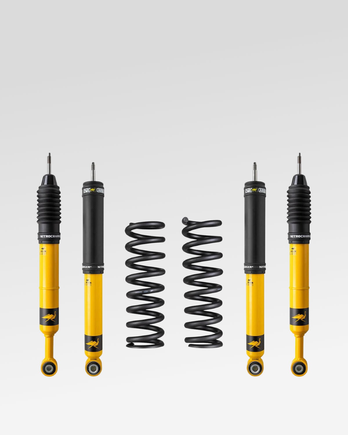 Old Man Emu Nitrocharger Plus Suspension Kit with 1–2 in Front Lift, 0 in Rear Lift, 0–330 Front Load Rating, and 0 lb Rear Load Rating for 4th-Gen 4Runner (2003–2009)