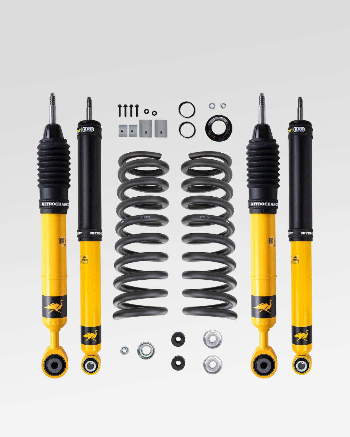 Old Man Emu Nitrocharger Plus Suspension Kit with 3 in Front Lift, 0 in Rear Lift, 0–330 lb Front Load Rating, and 0 lb Rear Load Rating for 3rd-Gen Tundra (2022–Present)